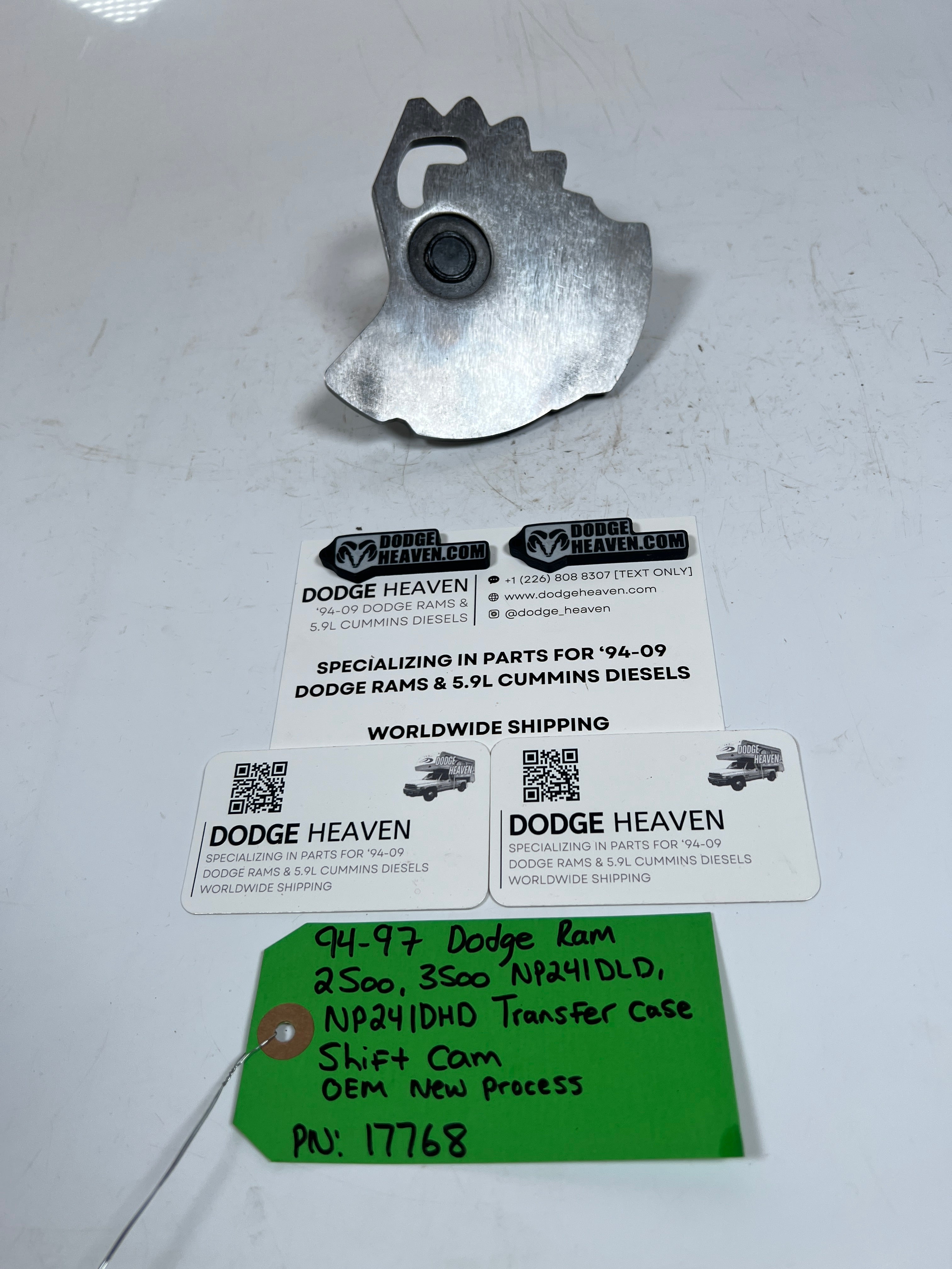 1994-1997 Dodge Ram 241DLD 241DHD Transfer Case Shift Cam New Process