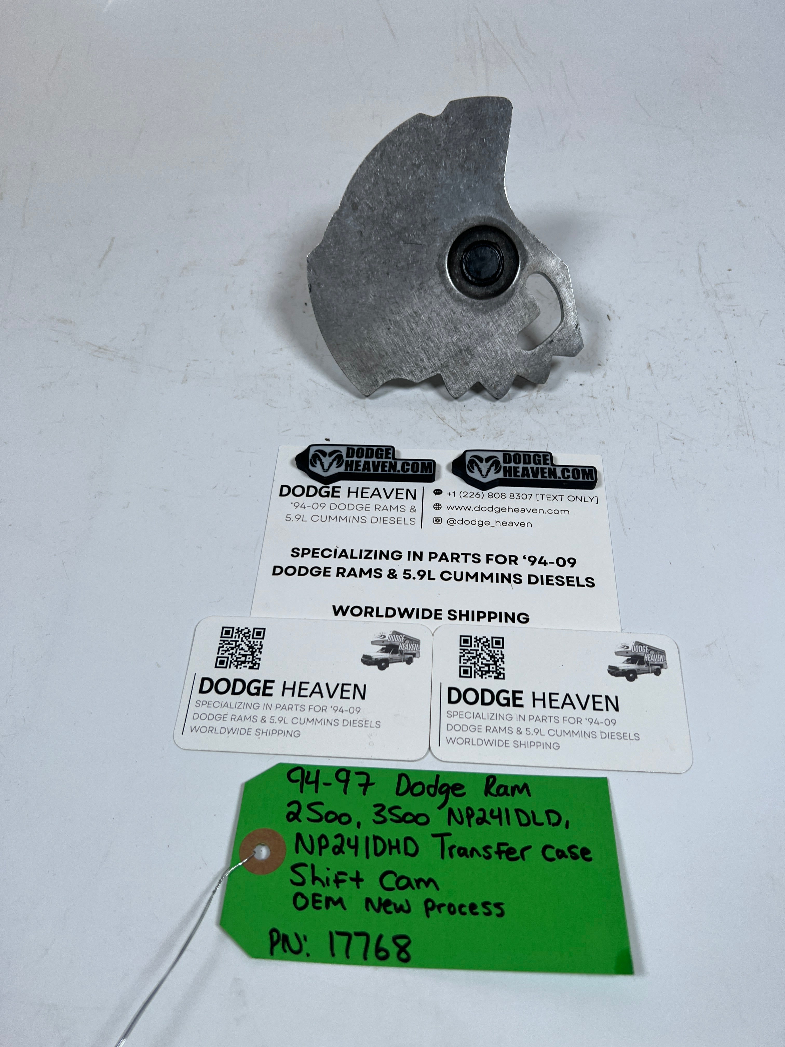 1994-1997 Dodge Ram 241DLD 241DHD Transfer Case Shift Cam New Process