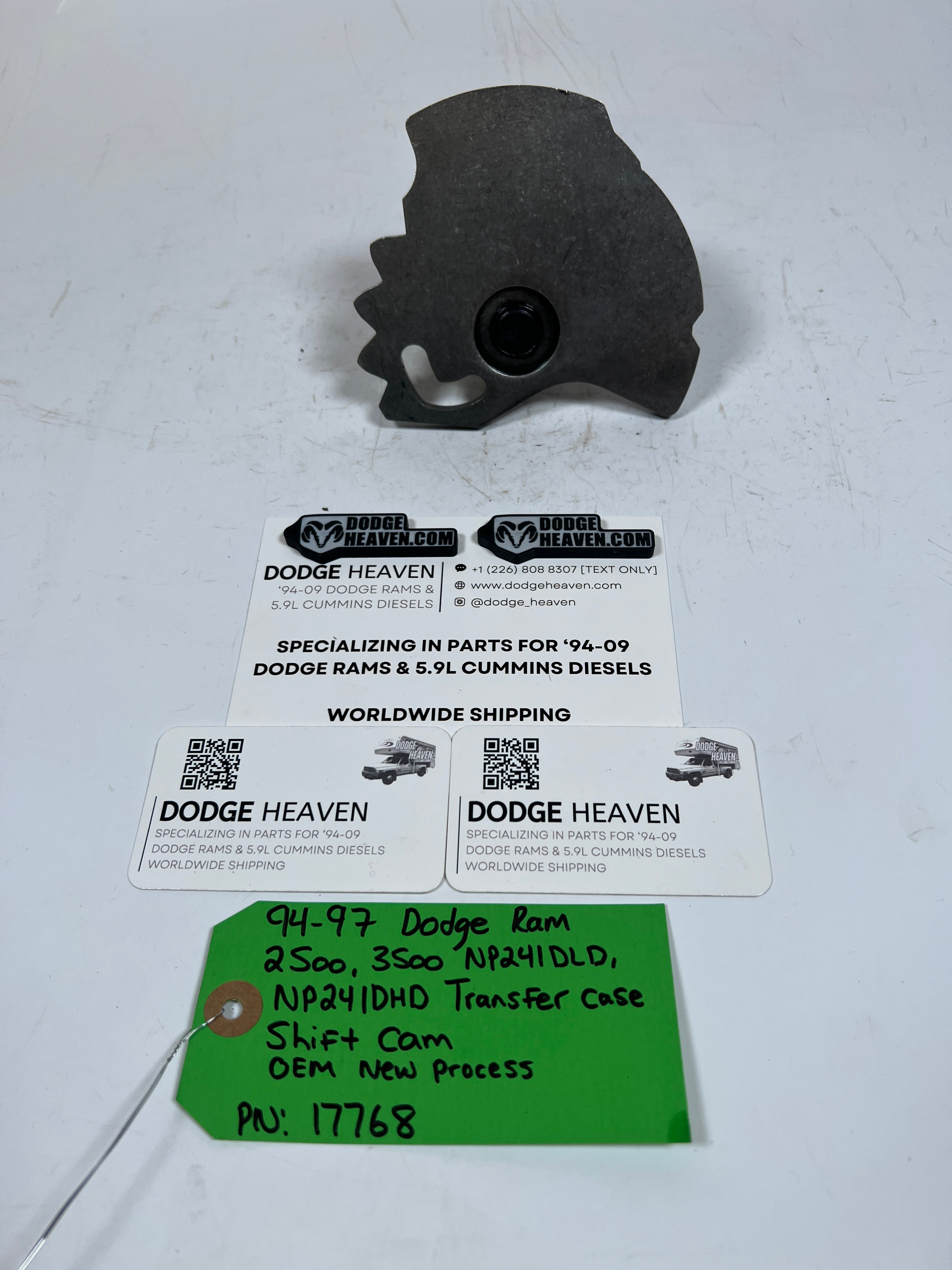 1994-1997 Dodge Ram 241DLD 241DHD Transfer Case Shift Cam New Process