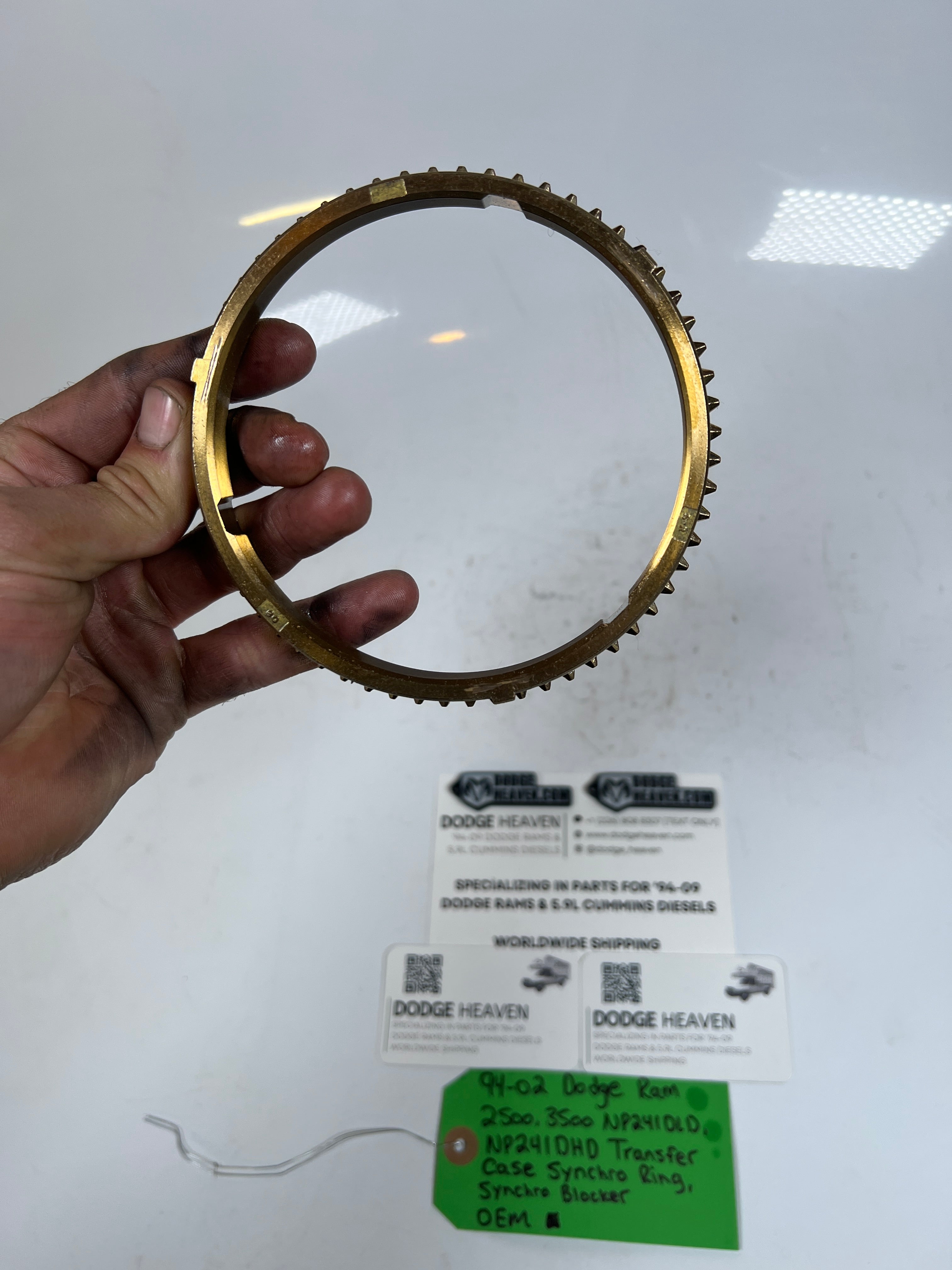 1994-2002 Dodge Ram 241DLD 241DHD Transfer Case Synchro Ring Synchro Blocker