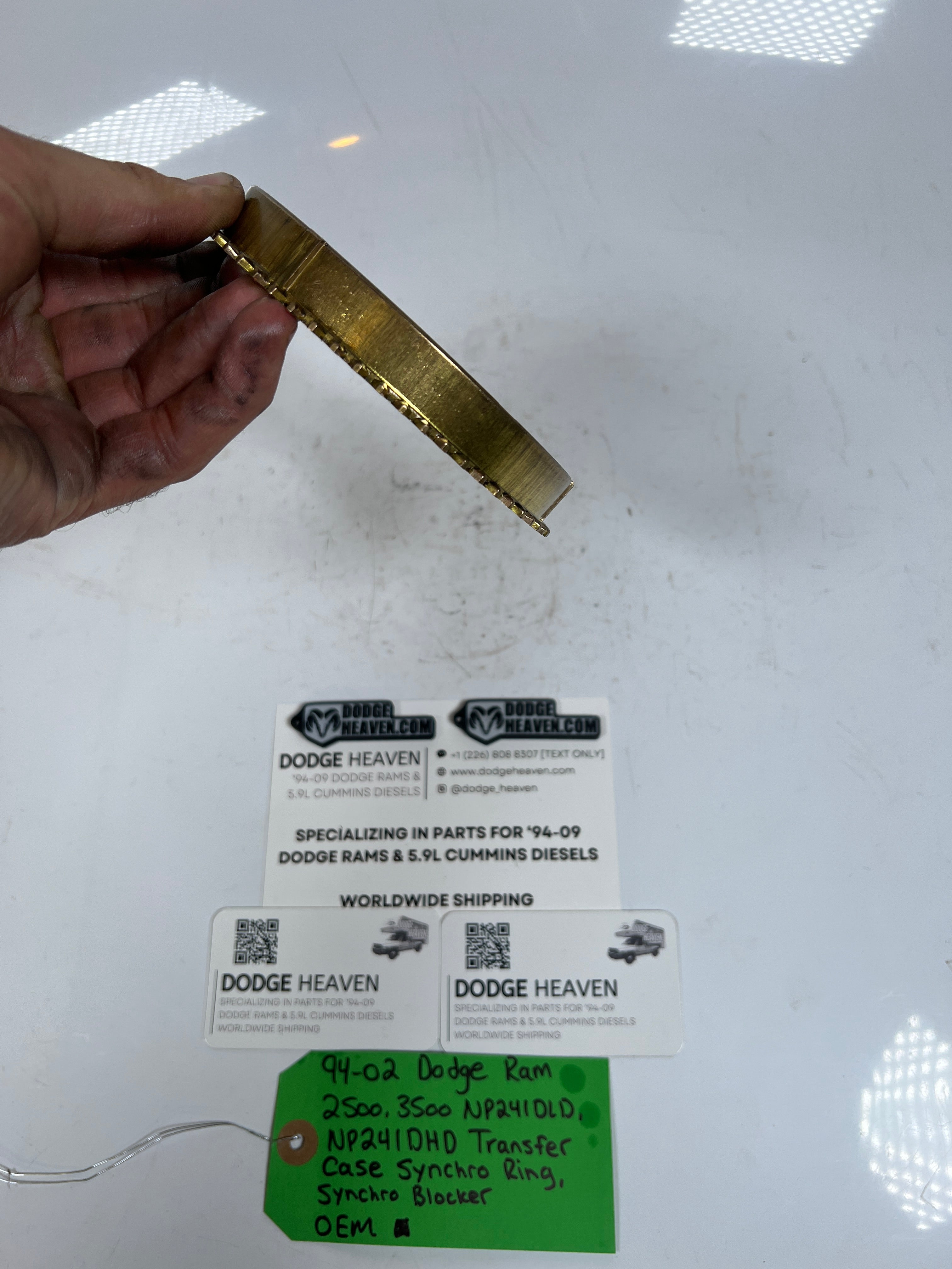 1994-2002 Dodge Ram 241DLD 241DHD Transfer Case Synchro Ring Synchro Blocker