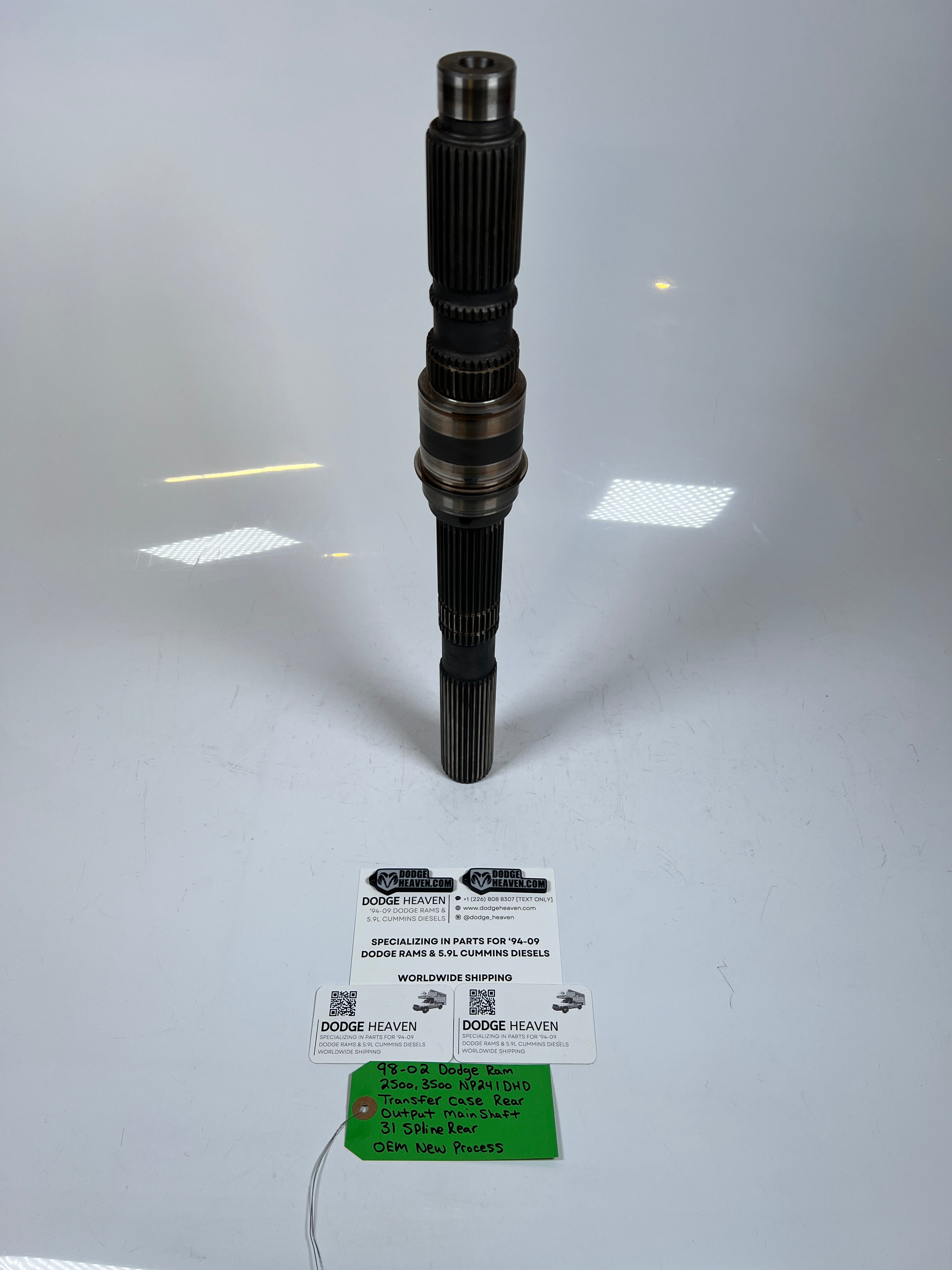 1998-2002 Dodge Ram NP241DHD Transfer Case Rear Output Shaft 31 Spline