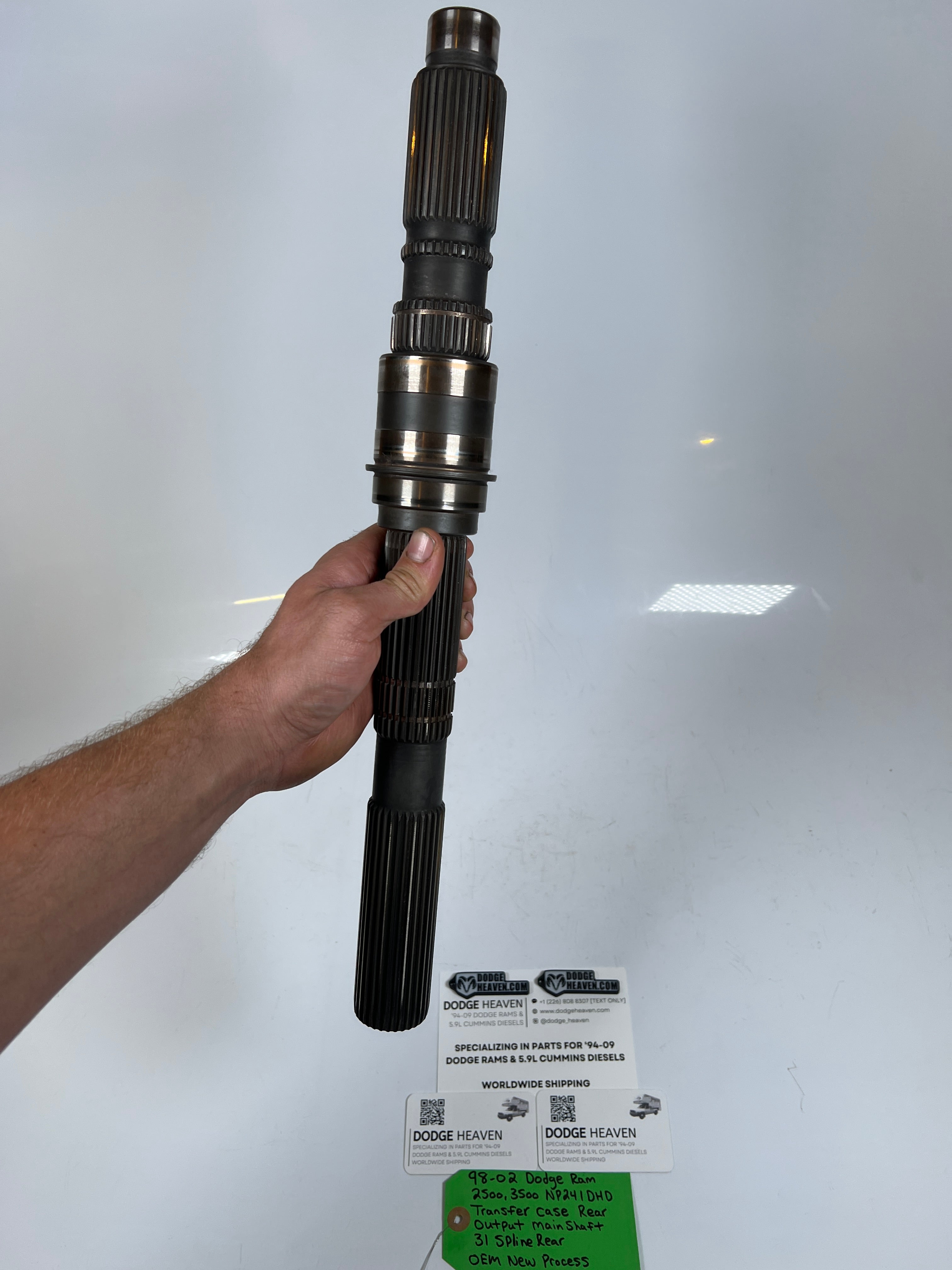 1998-2002 Dodge Ram NP241DHD Transfer Case Rear Output Shaft 31 Spline
