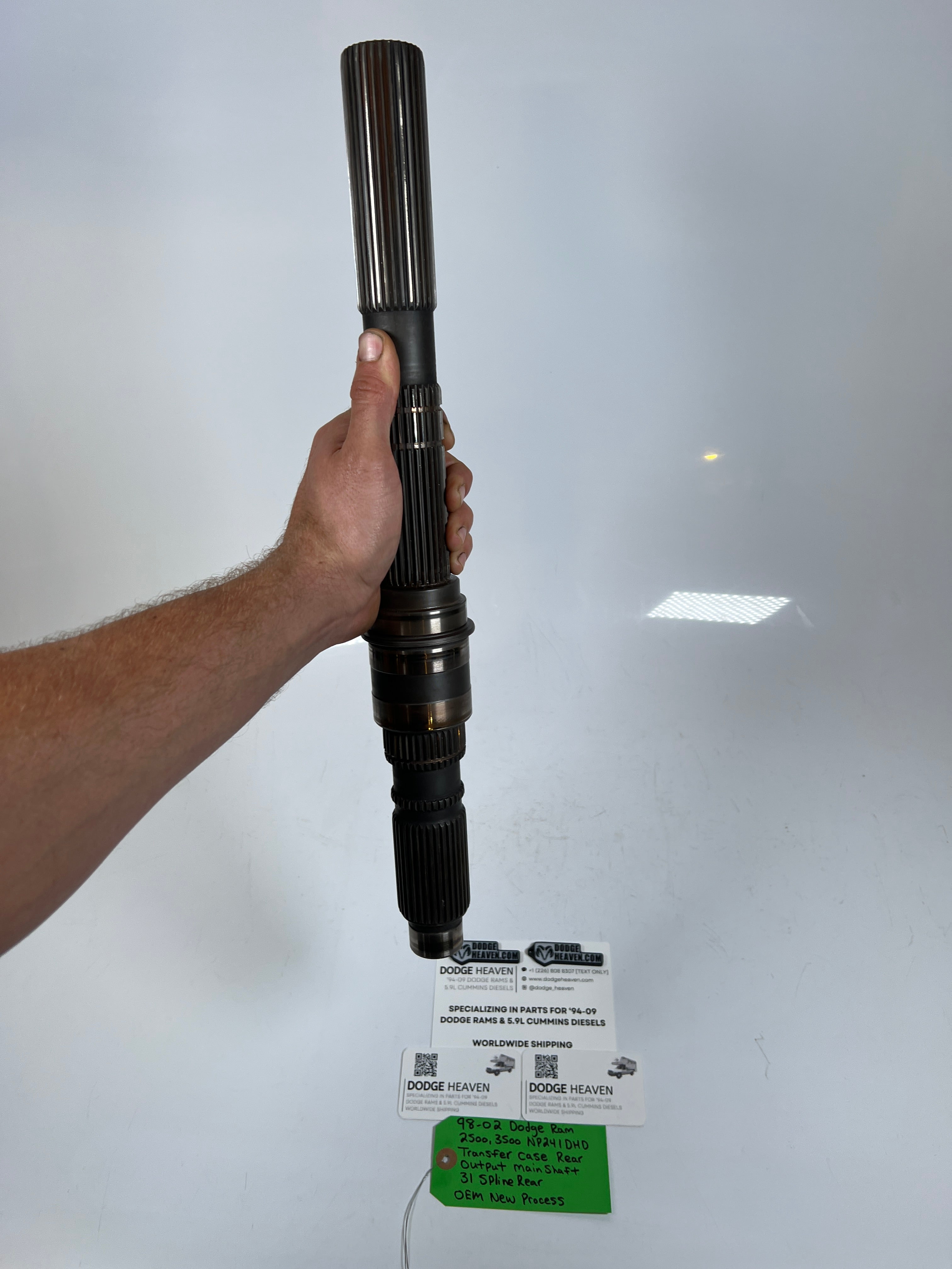 1998-2002 Dodge Ram NP241DHD Transfer Case Rear Output Shaft 31 Spline