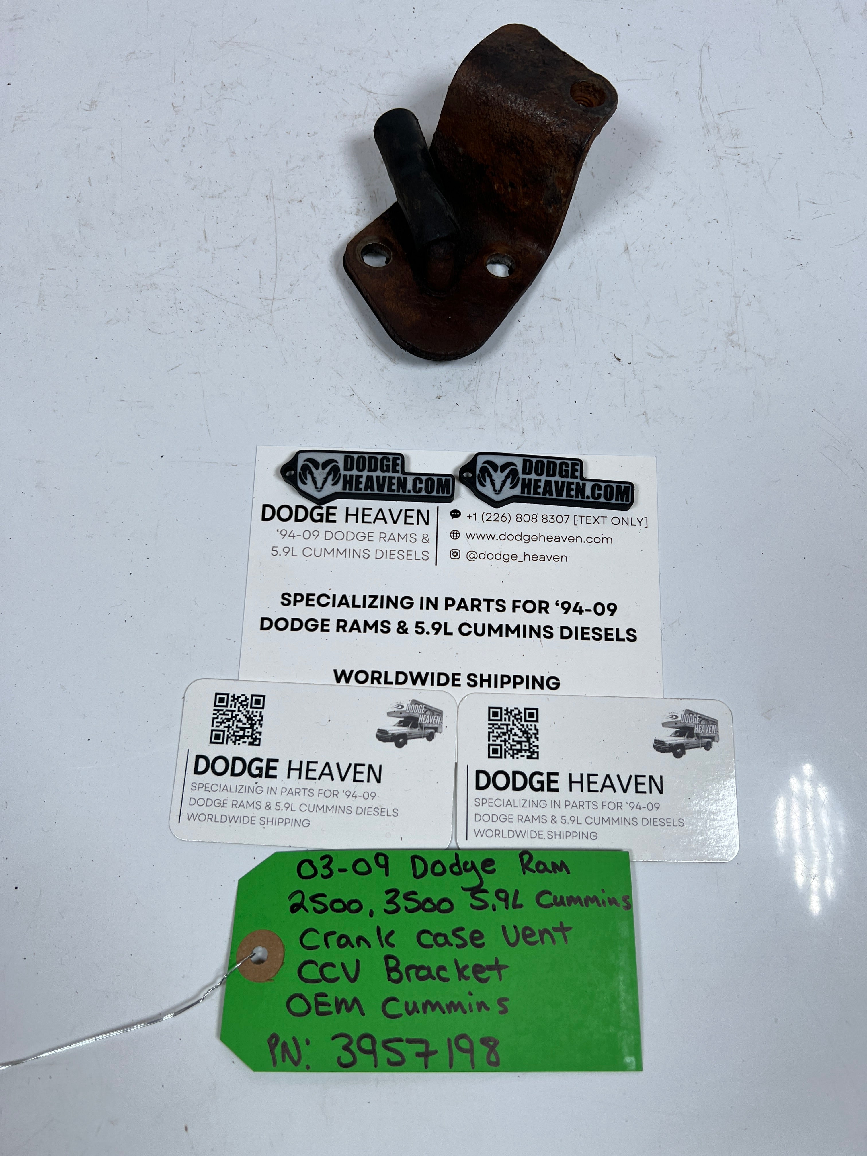 2003-2009 Dodge Ram 5.9L 6.7L Cummins Crank Case Vent CCV Bracket