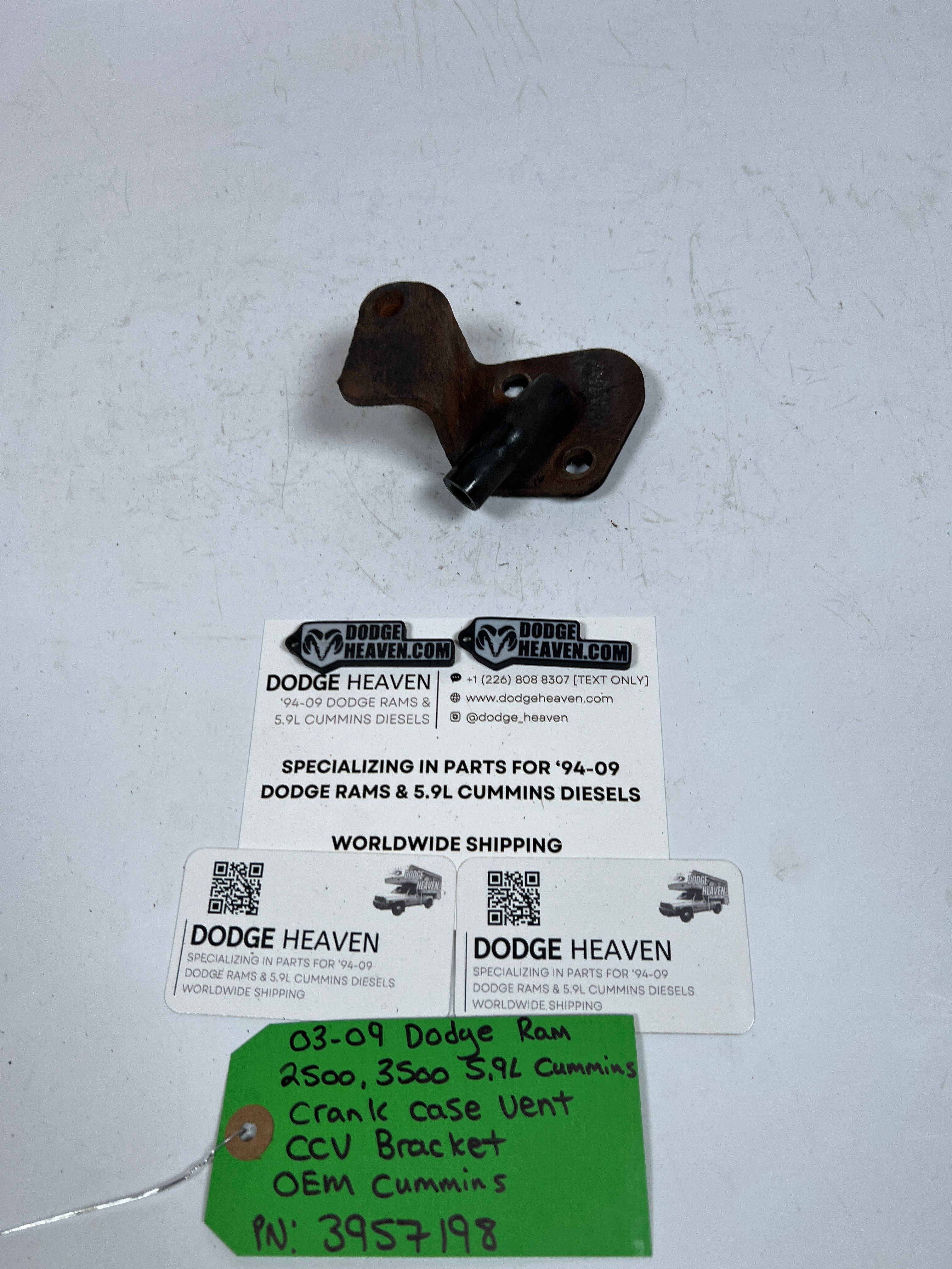 2003-2009 Dodge Ram 5.9L 6.7L Cummins Crank Case Vent CCV Bracket