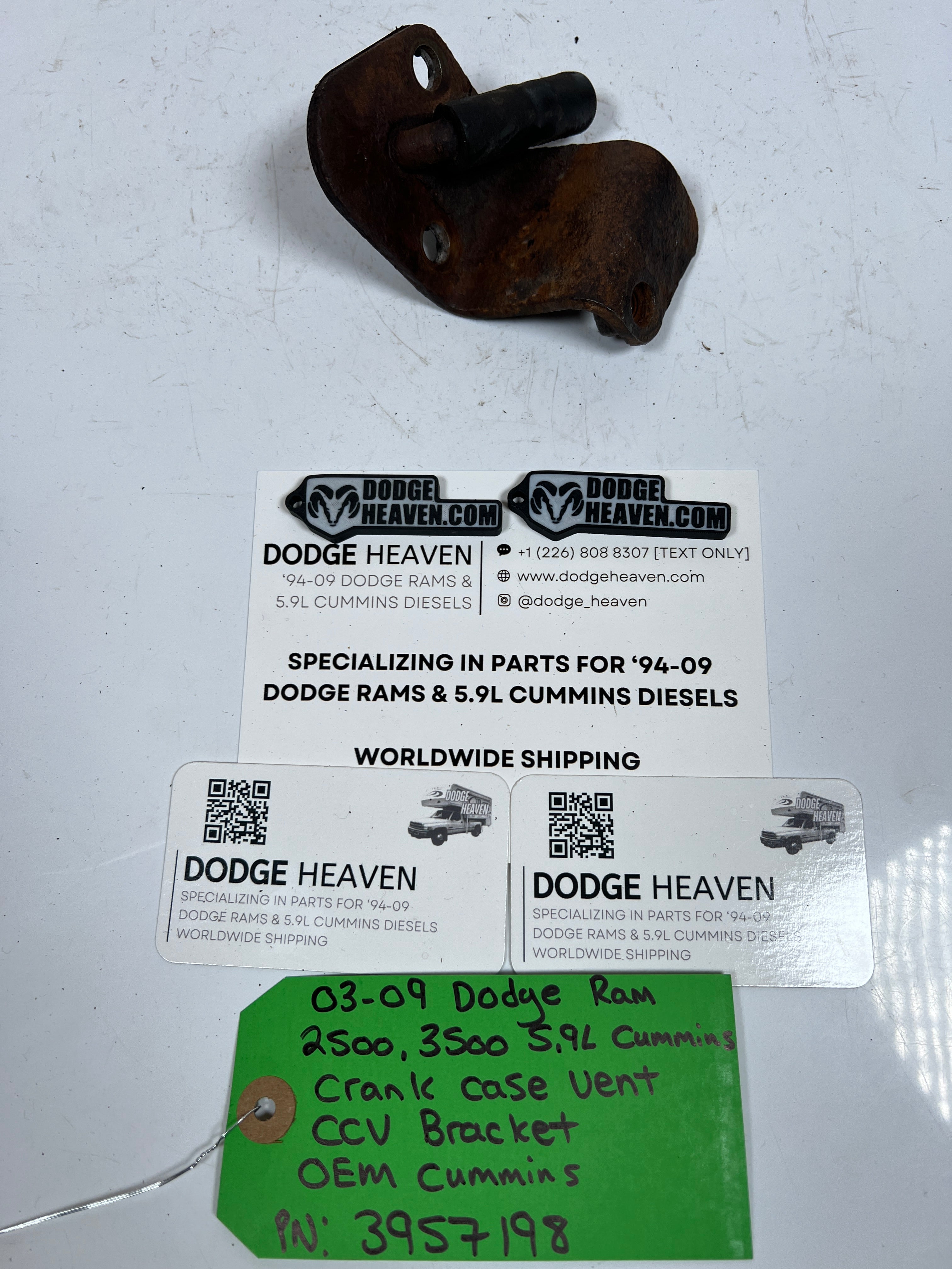 2003-2009 Dodge Ram 5.9L 6.7L Cummins Crank Case Vent CCV Bracket