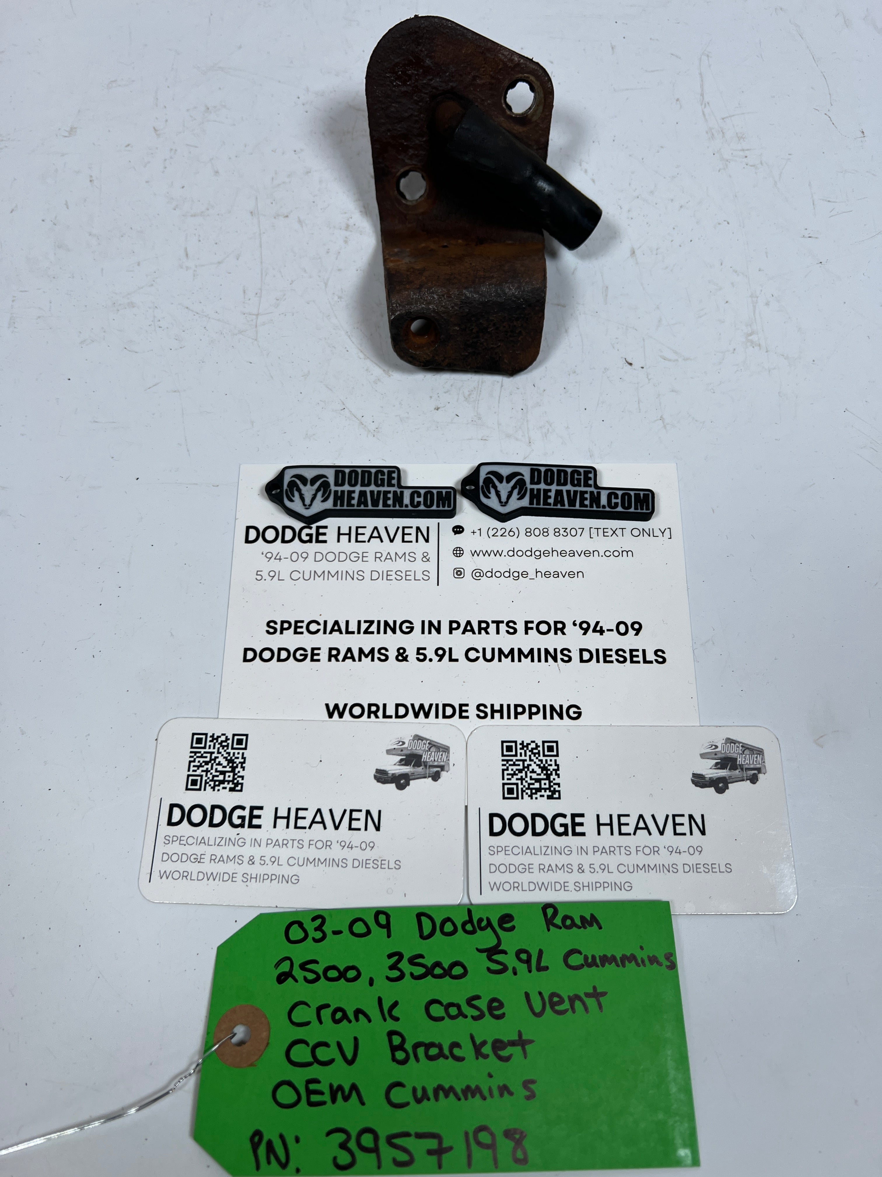 2003-2009 Dodge Ram 5.9L 6.7L Cummins Crank Case Vent CCV Bracket