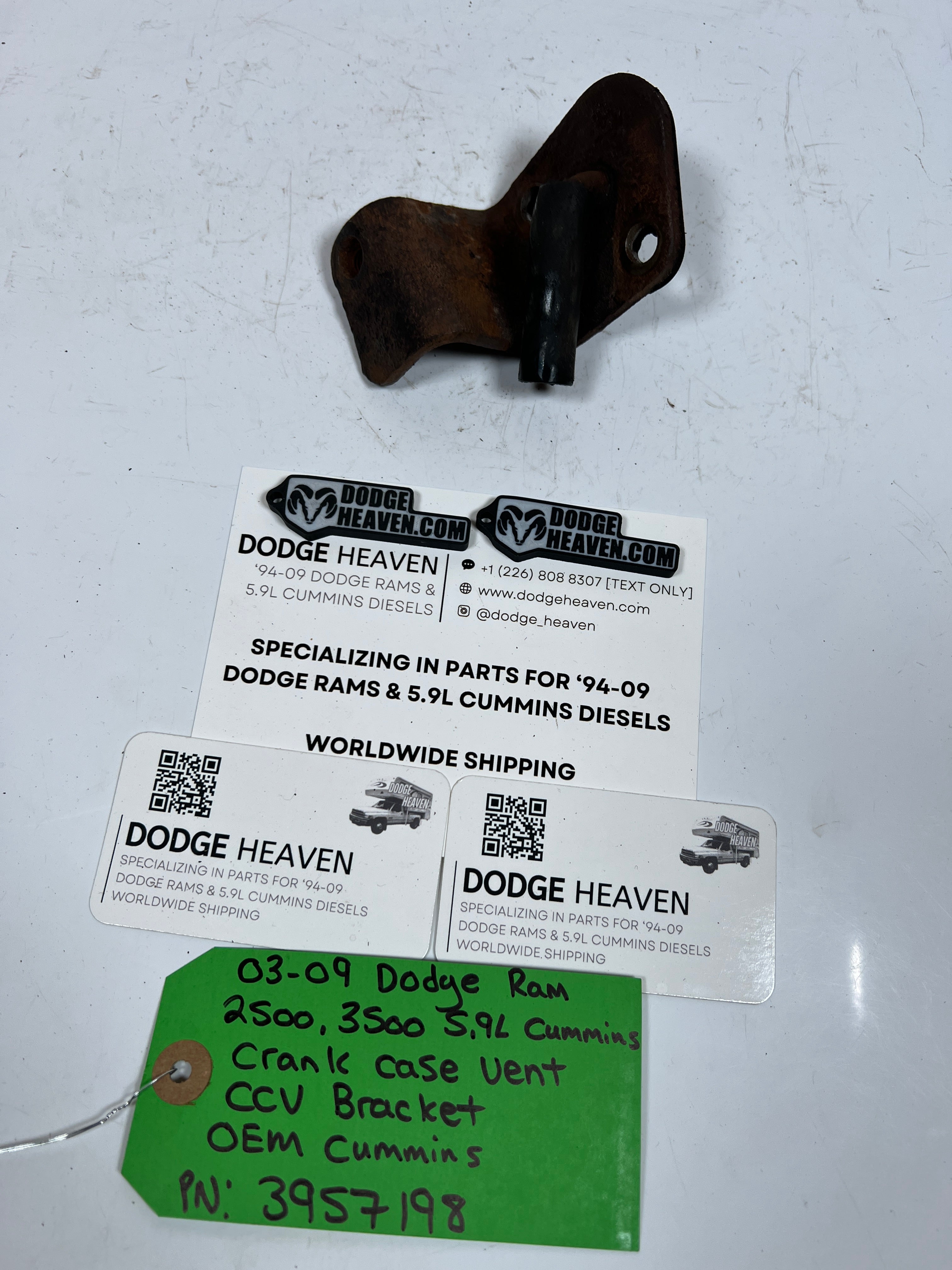 2003-2009 Dodge Ram 5.9L 6.7L Cummins Crank Case Vent CCV Bracket