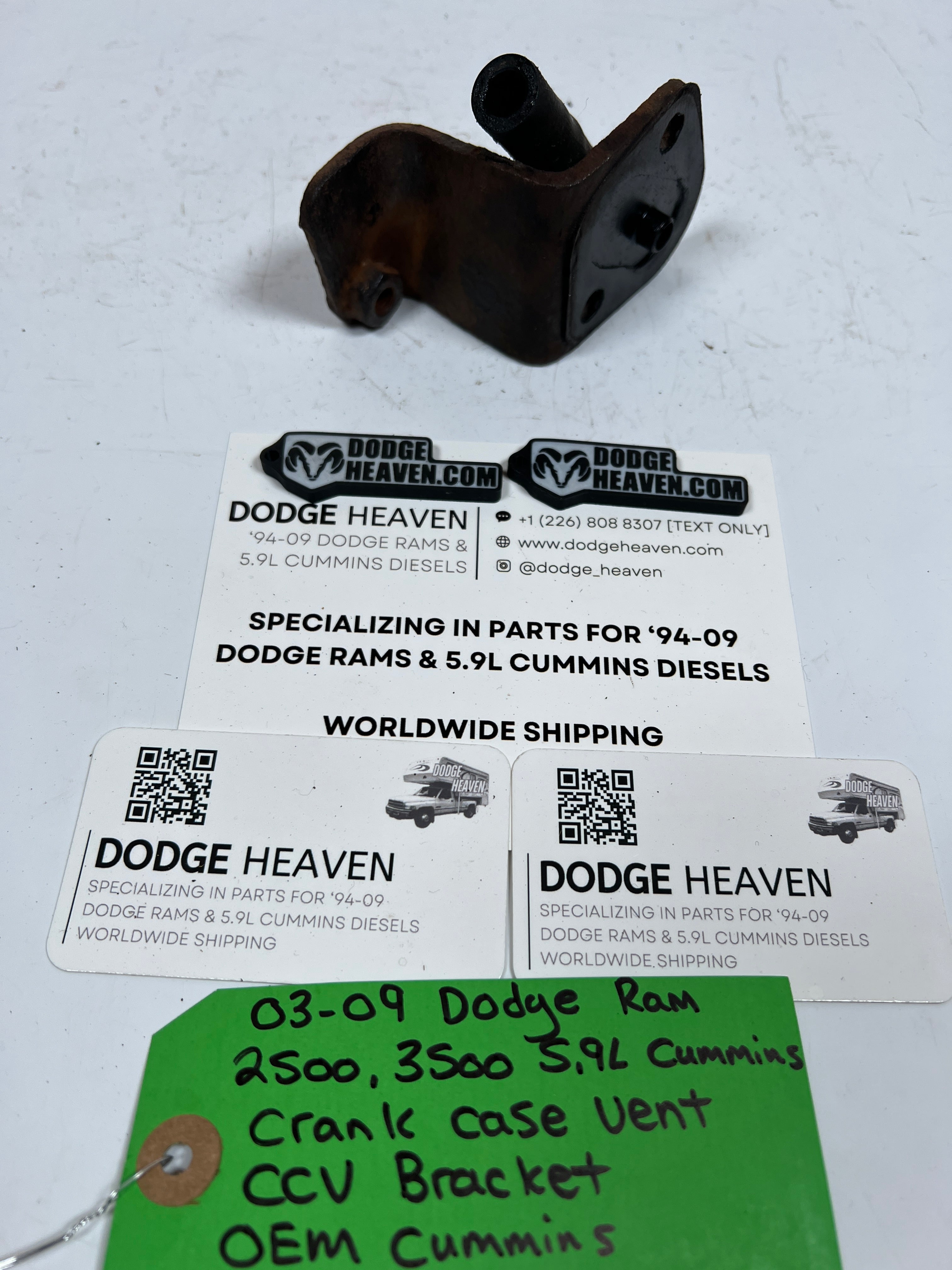 2003-2009 Dodge Ram 5.9L 6.7L Cummins Crank Case Vent CCV Bracket