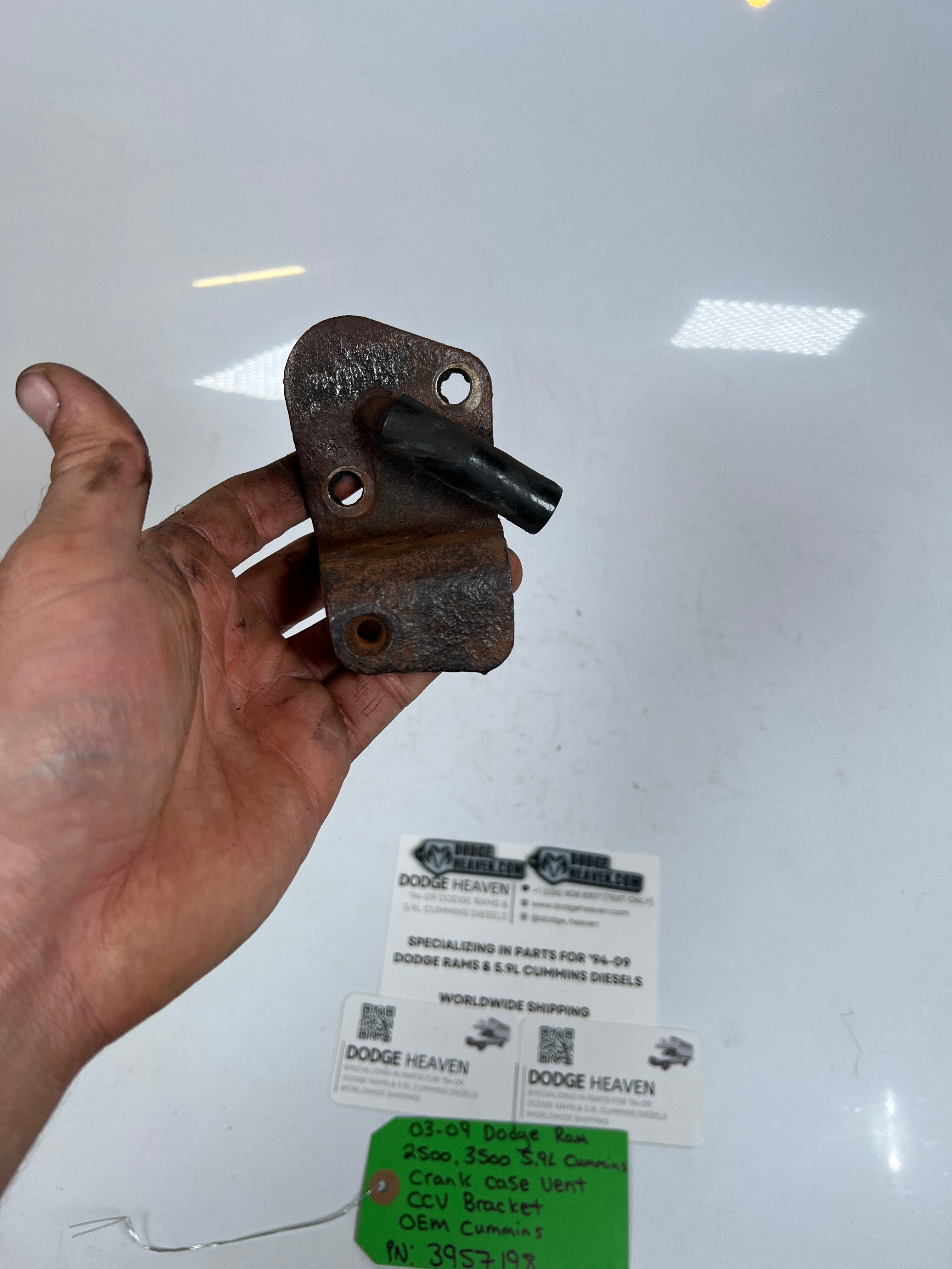 2003-2009 Dodge Ram 5.9L 6.7L Cummins Crank Case Vent CCV Bracket