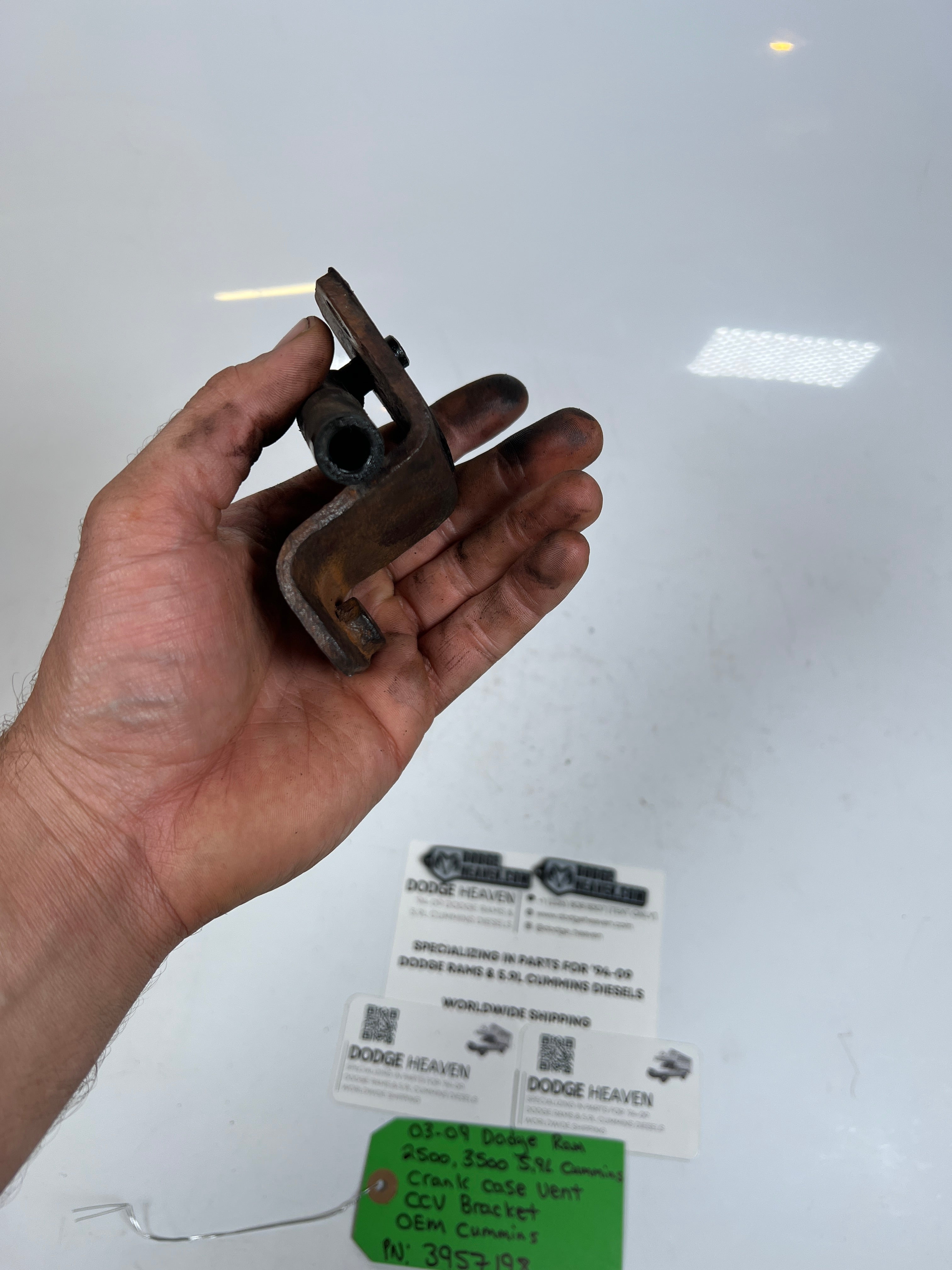 2003-2009 Dodge Ram 5.9L 6.7L Cummins Crank Case Vent CCV Bracket