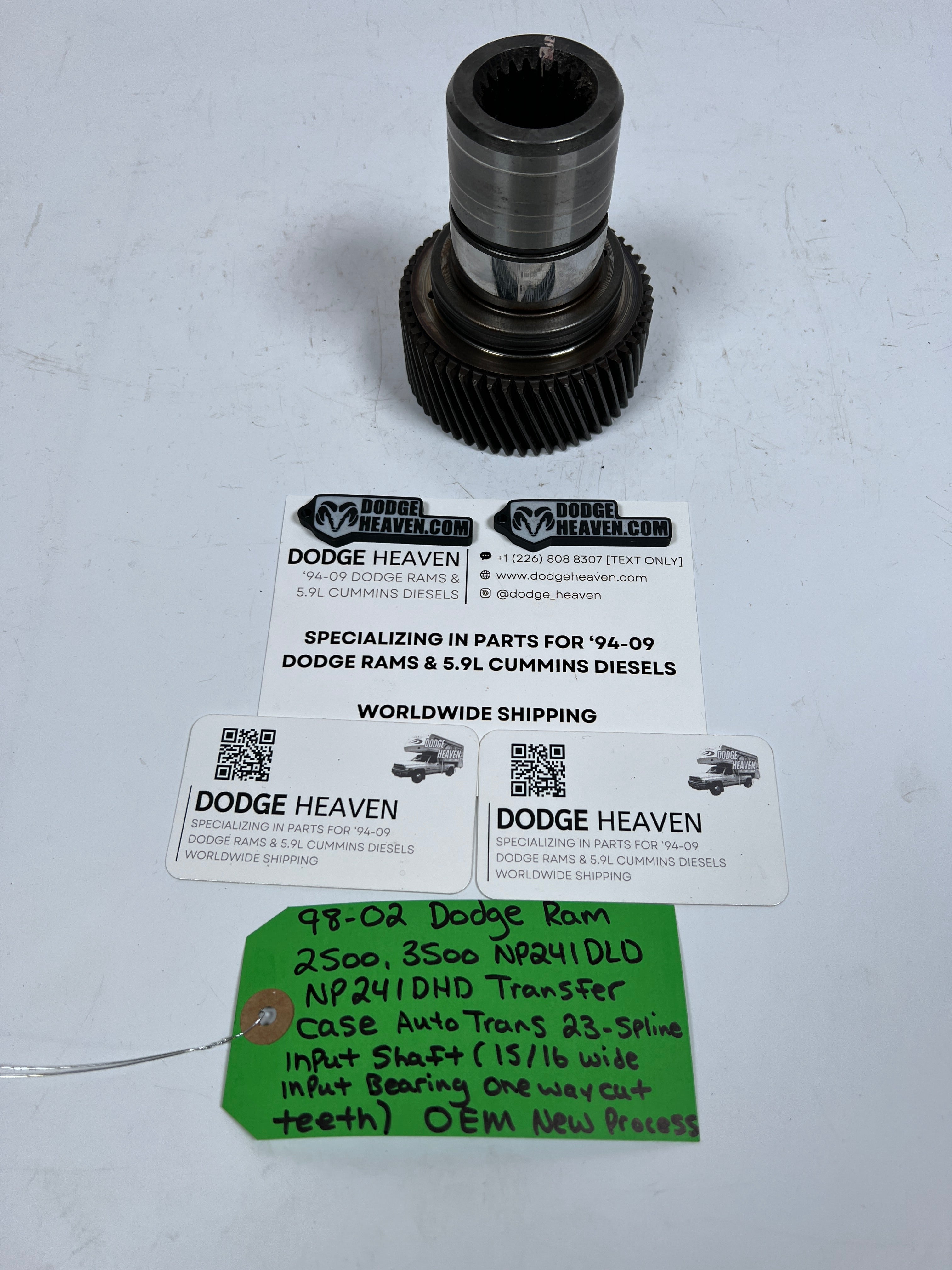 1998-2002 Dodge Ram 241DLD 241DHD 23-Spline Input Shaft 15/16 Wide Bearing