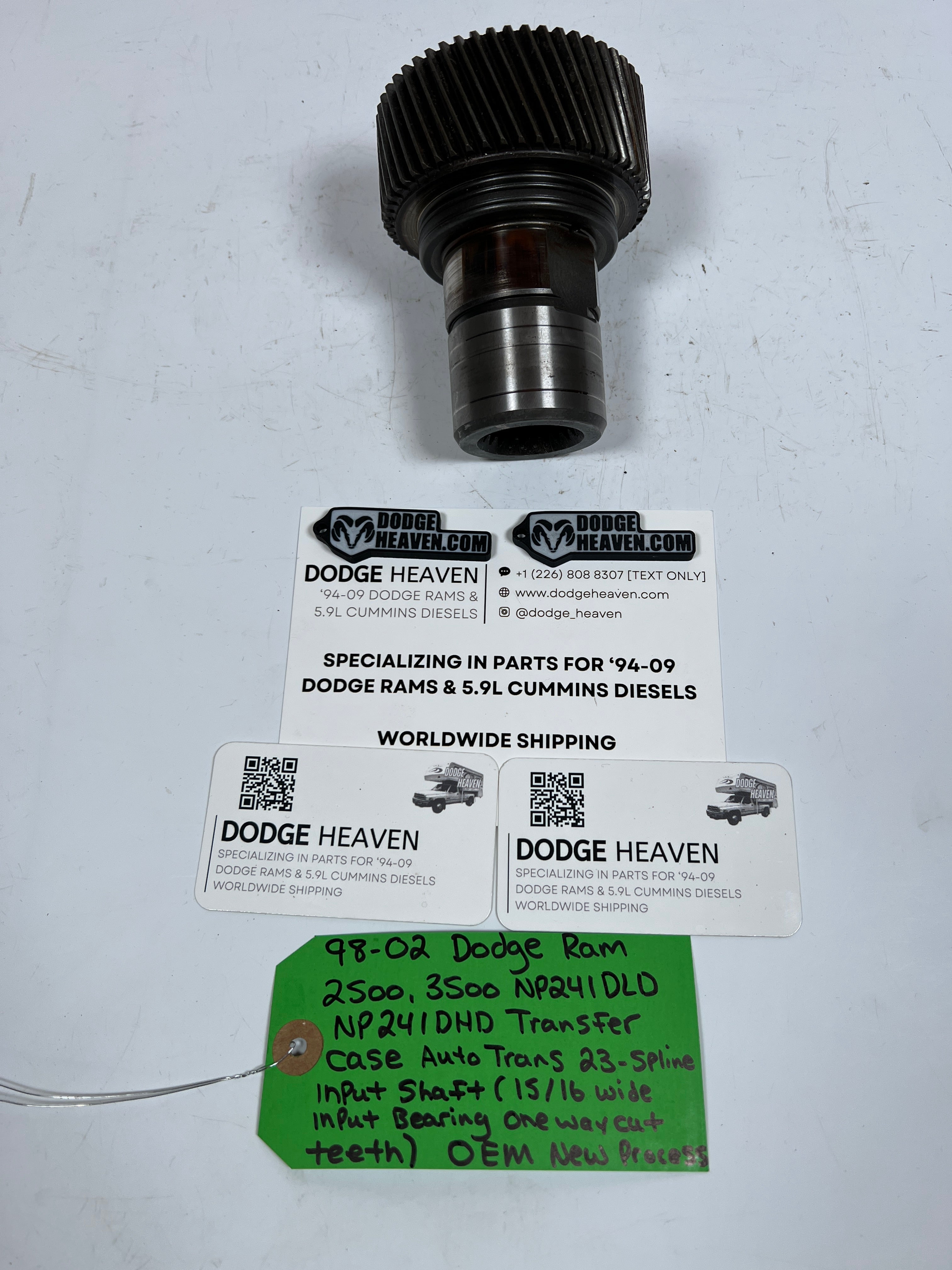 1998-2002 Dodge Ram 241DLD 241DHD 23-Spline Input Shaft 15/16 Wide Bearing