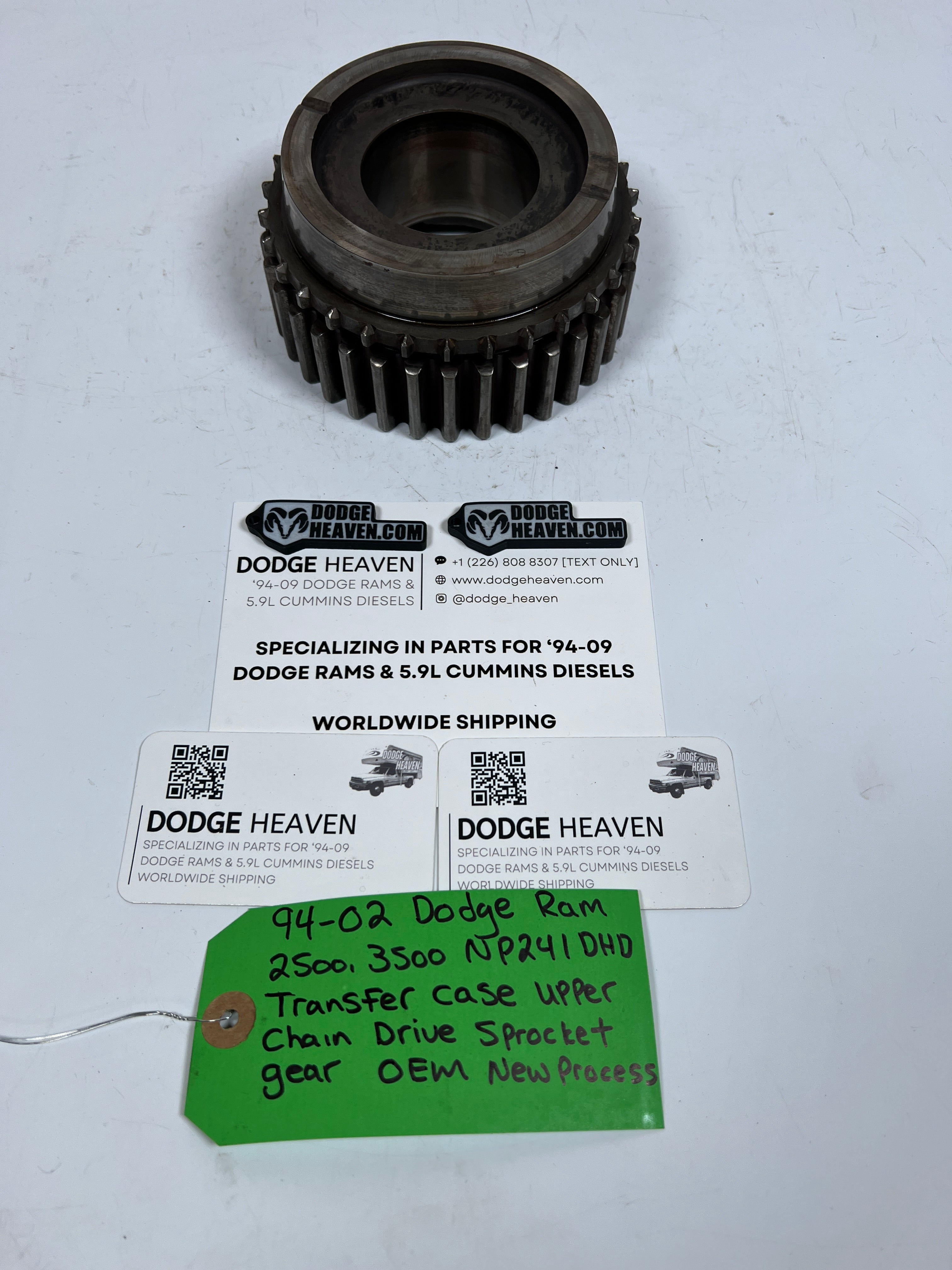 1994-2002 Dodge Ram 241DLD 241DHD Transfer Case Upper Chain Drive Sprocket Gear