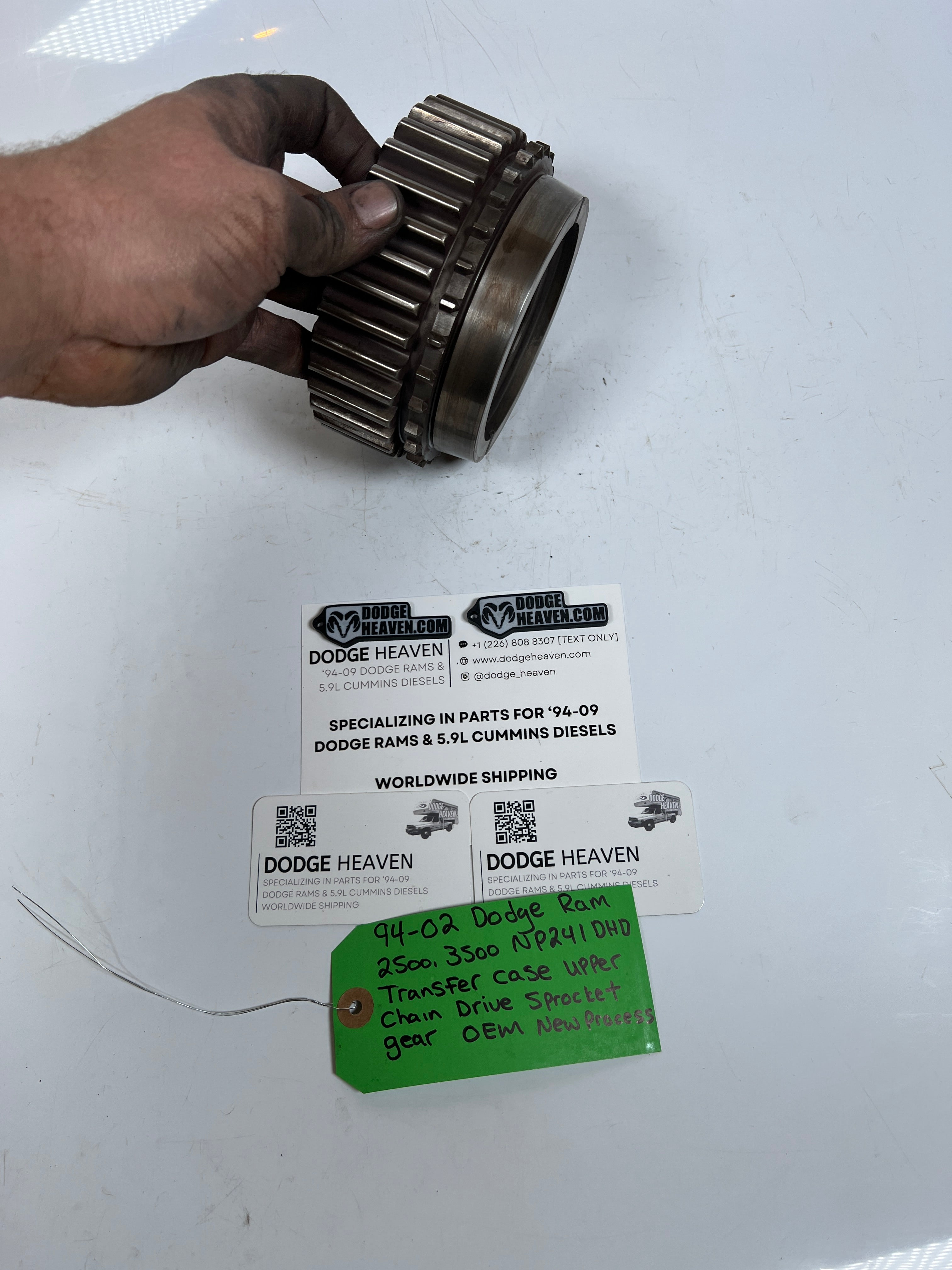 1994-2002 Dodge Ram 241DLD 241DHD Transfer Case Upper Chain Drive Sprocket Gear