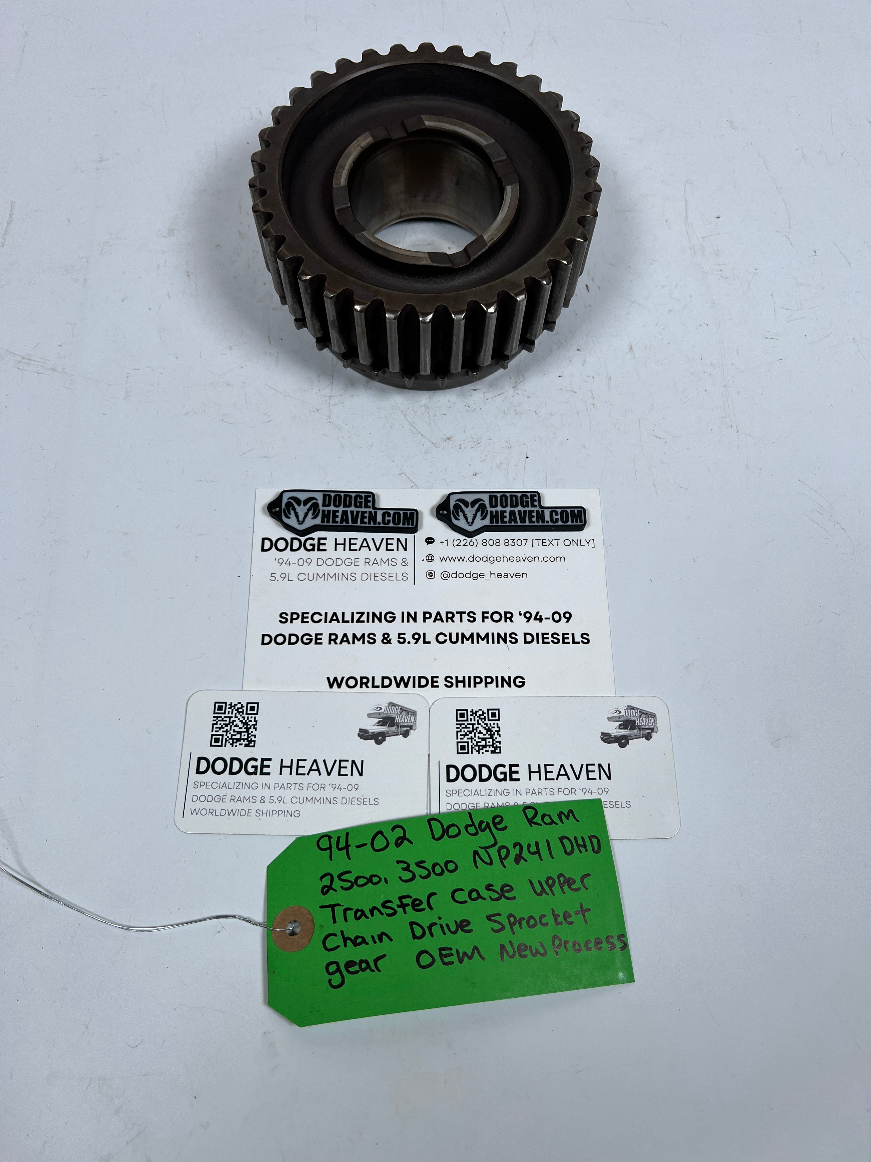 1994-2002 Dodge Ram 241DLD 241DHD Transfer Case Upper Chain Drive Sprocket Gear