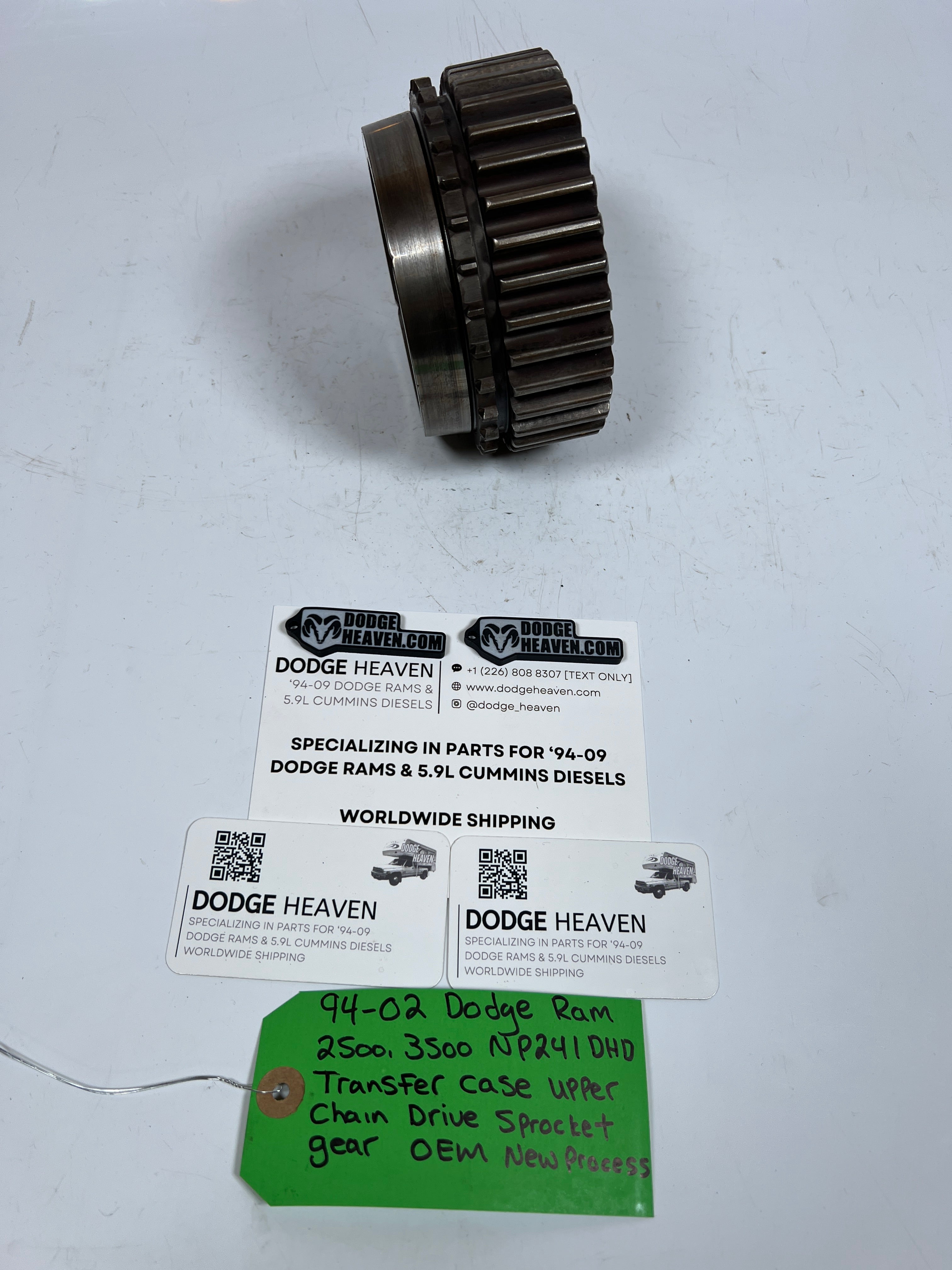 1994-2002 Dodge Ram 241DLD 241DHD Transfer Case Upper Chain Drive Sprocket Gear