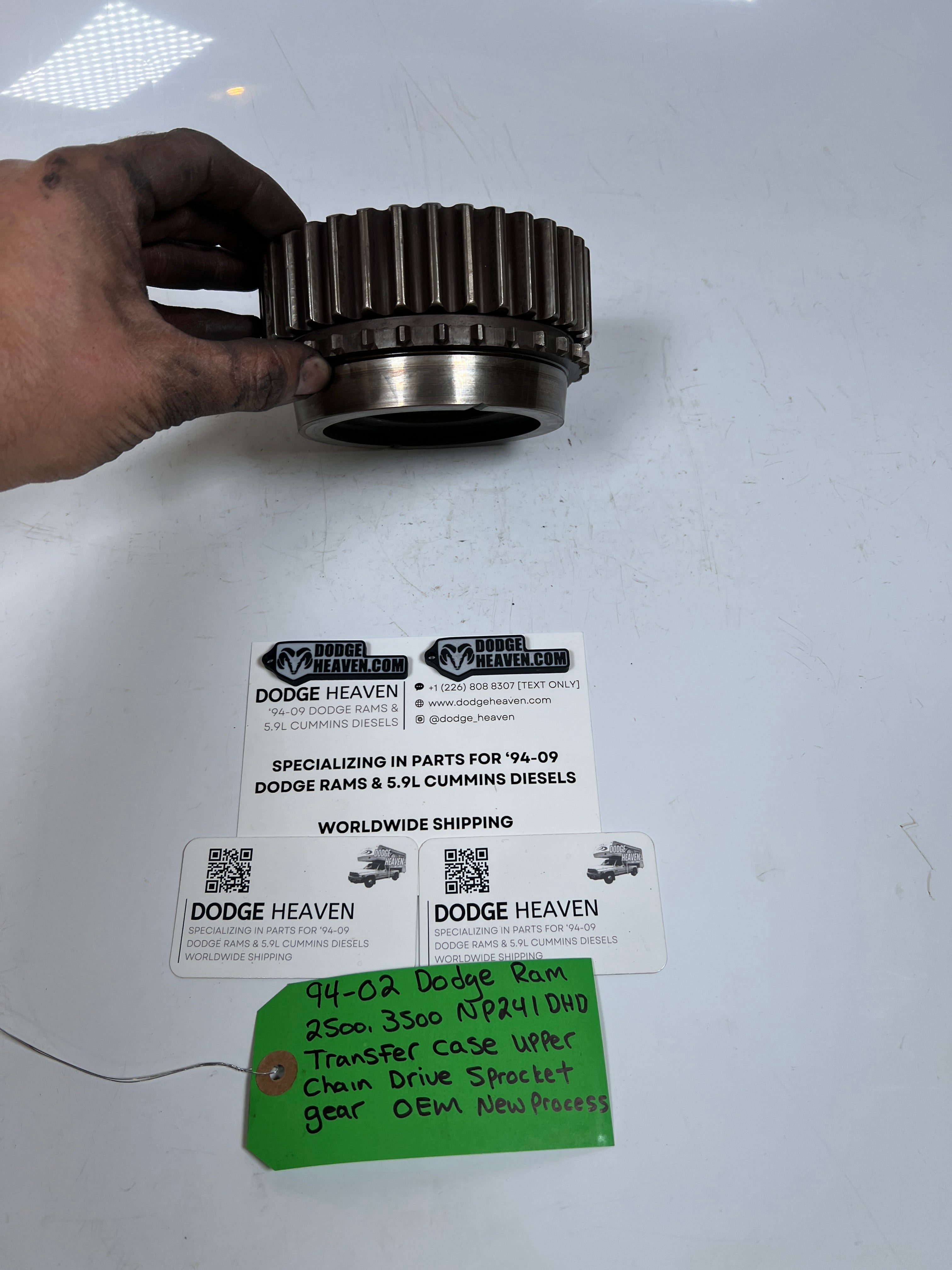 1994-2002 Dodge Ram 241DLD 241DHD Transfer Case Upper Chain Drive Sprocket Gear
