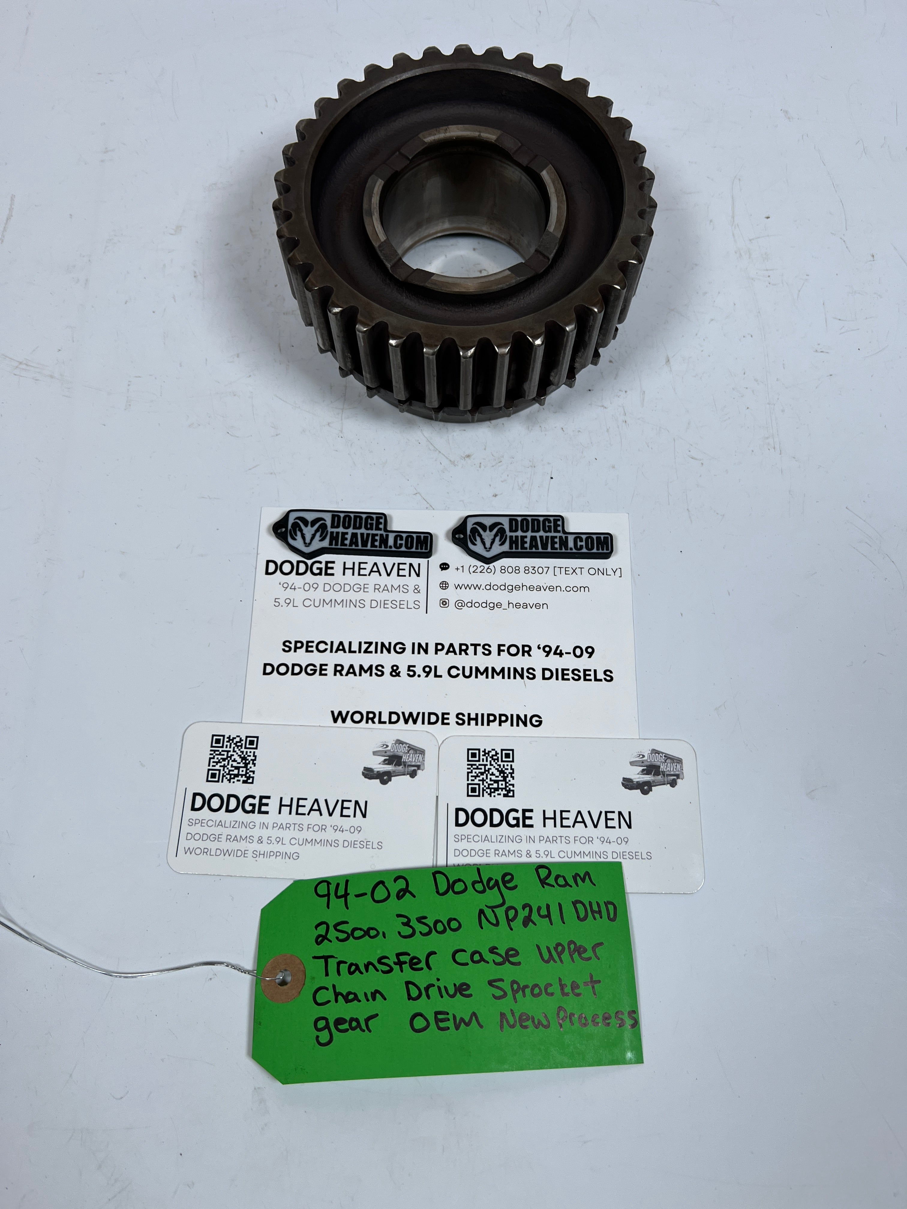 1994-2002 Dodge Ram 241DLD 241DHD Transfer Case Upper Chain Drive Sprocket Gear