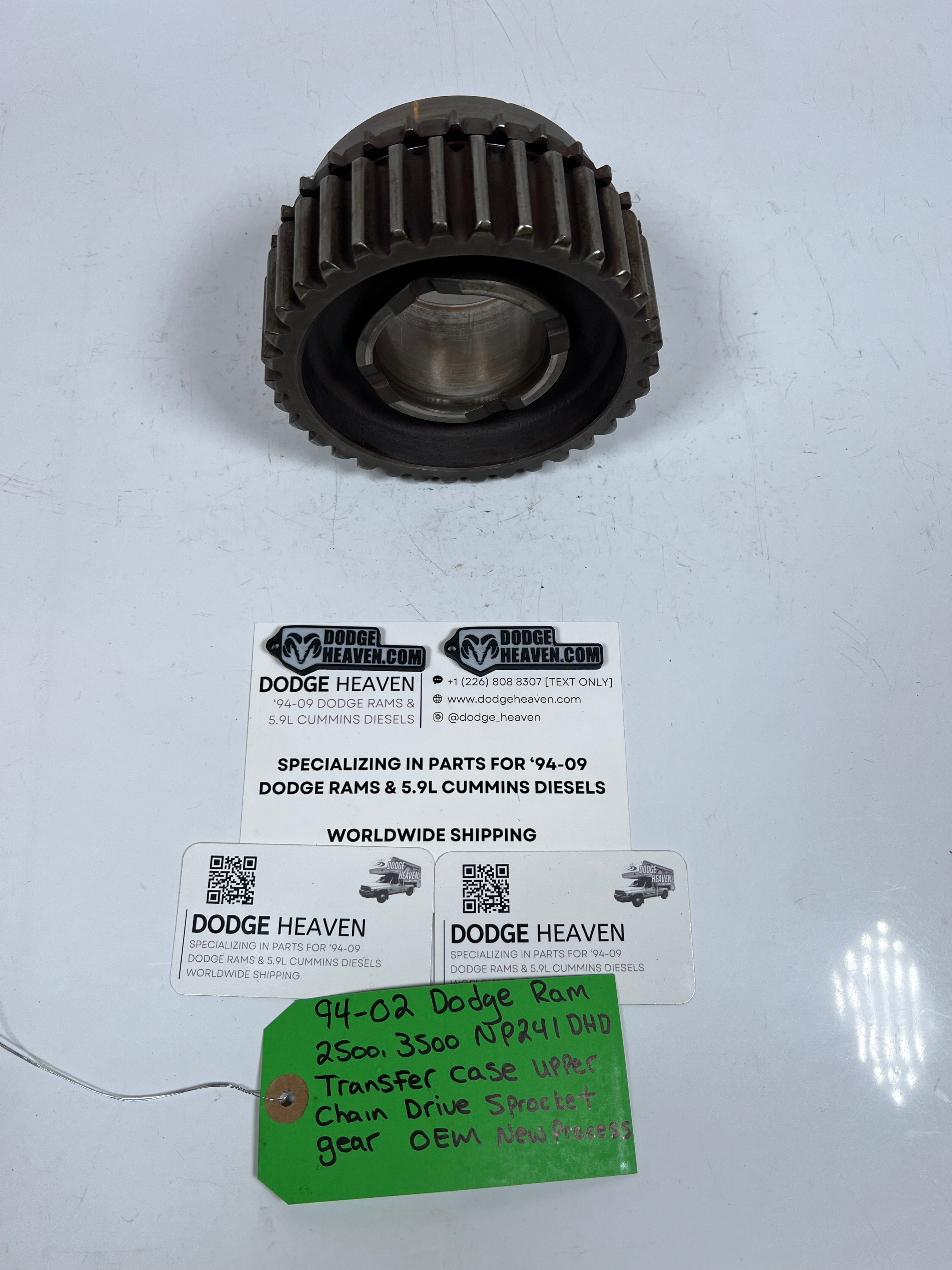 1994-2002 Dodge Ram 241DLD 241DHD Transfer Case Upper Chain Drive Sprocket Gear