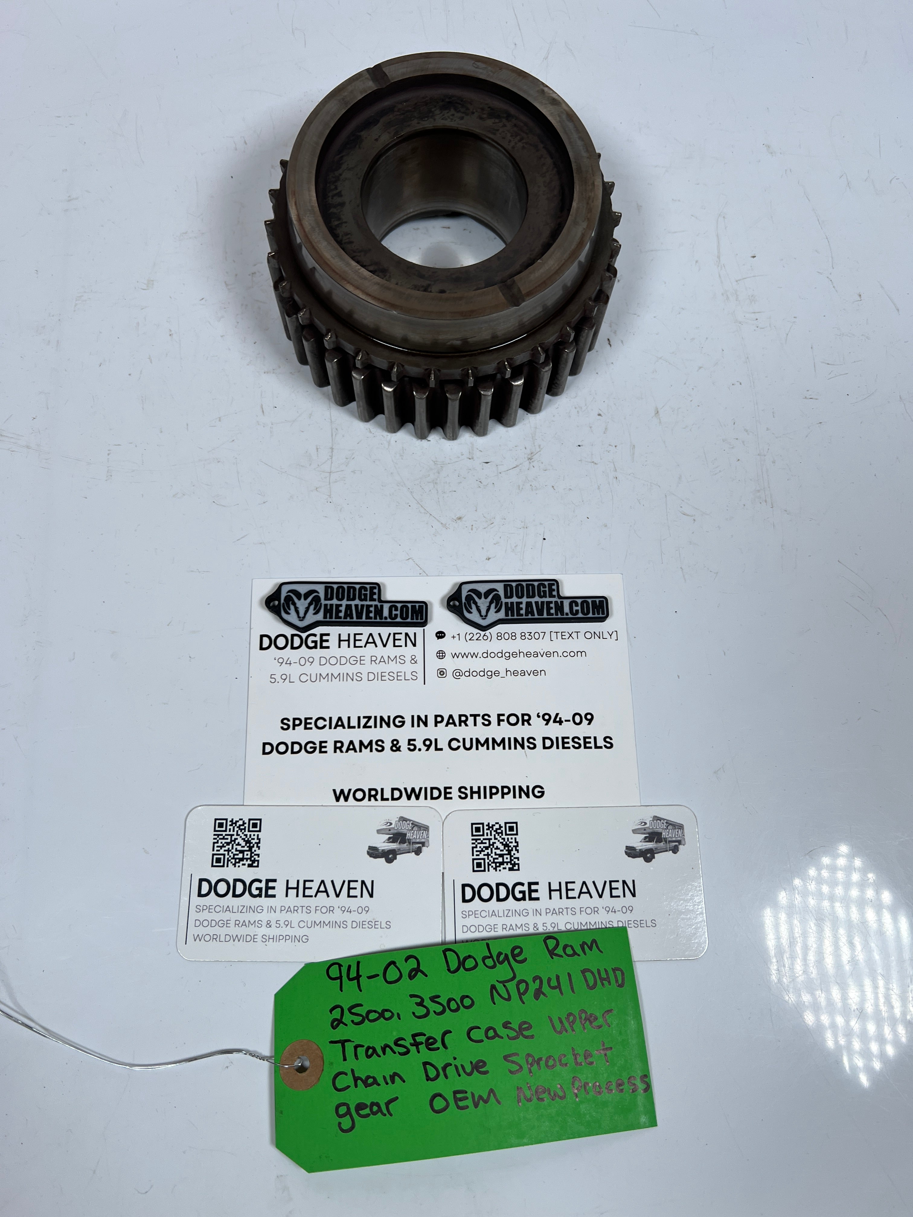 1994-2002 Dodge Ram 241DLD 241DHD Transfer Case Upper Chain Drive Sprocket Gear