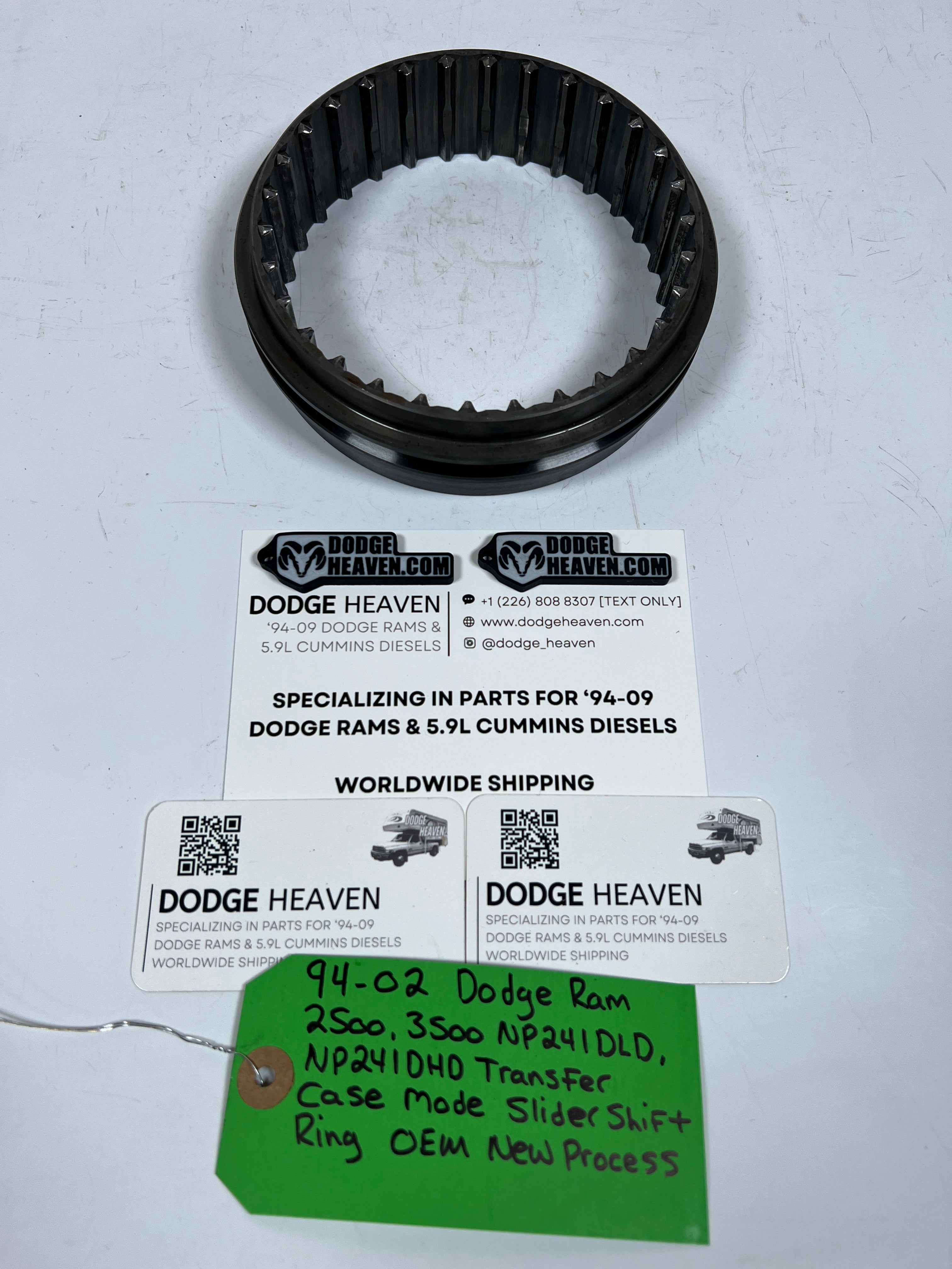 1994-2002 Dodge Ram 241DLD 241DHD Transfer Case Mode Slider Shift Ring