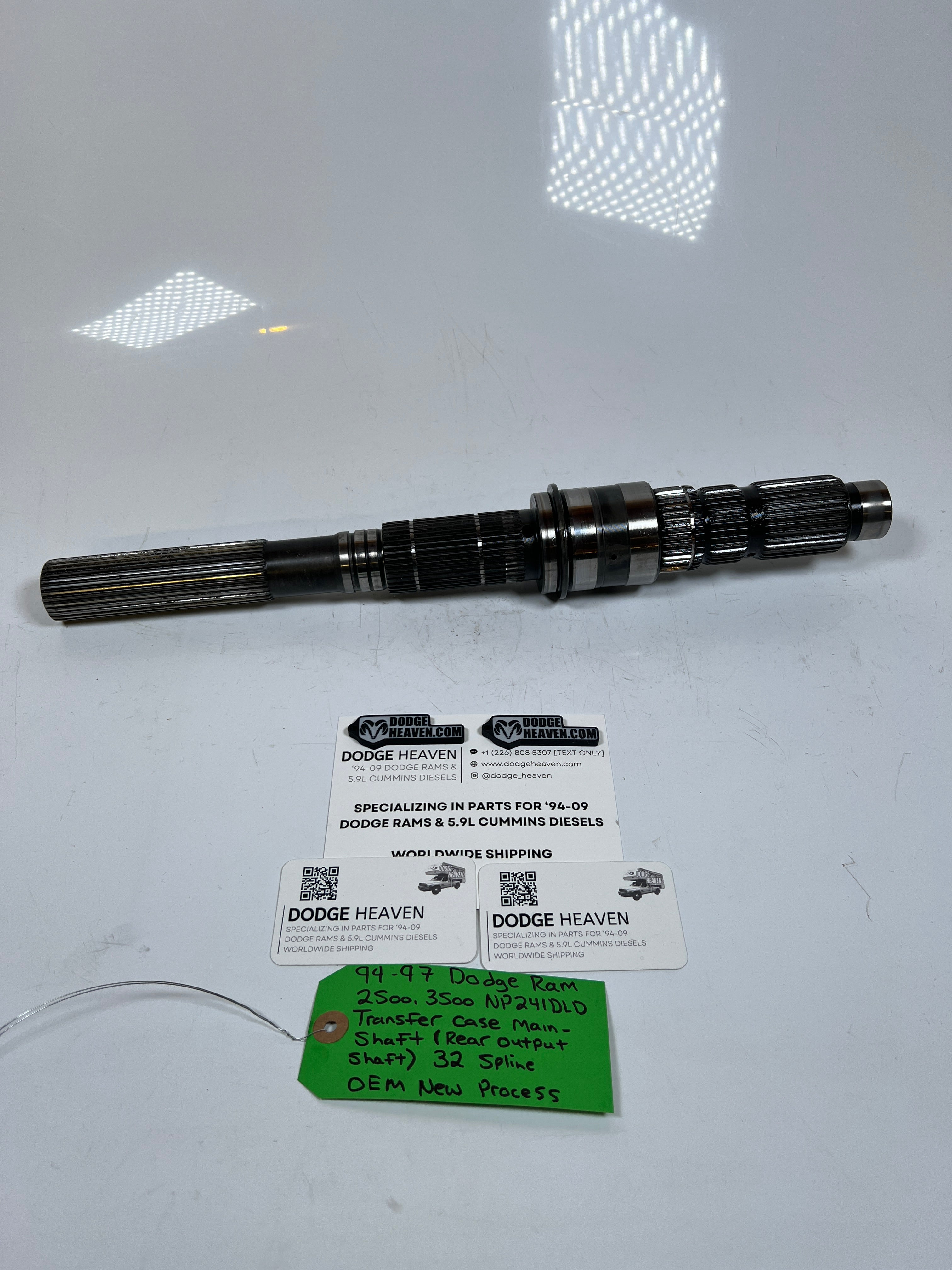 1994-1997 Dodge Ram 241DLD Transfer Case Main Shaft 32 Spline Rear Output