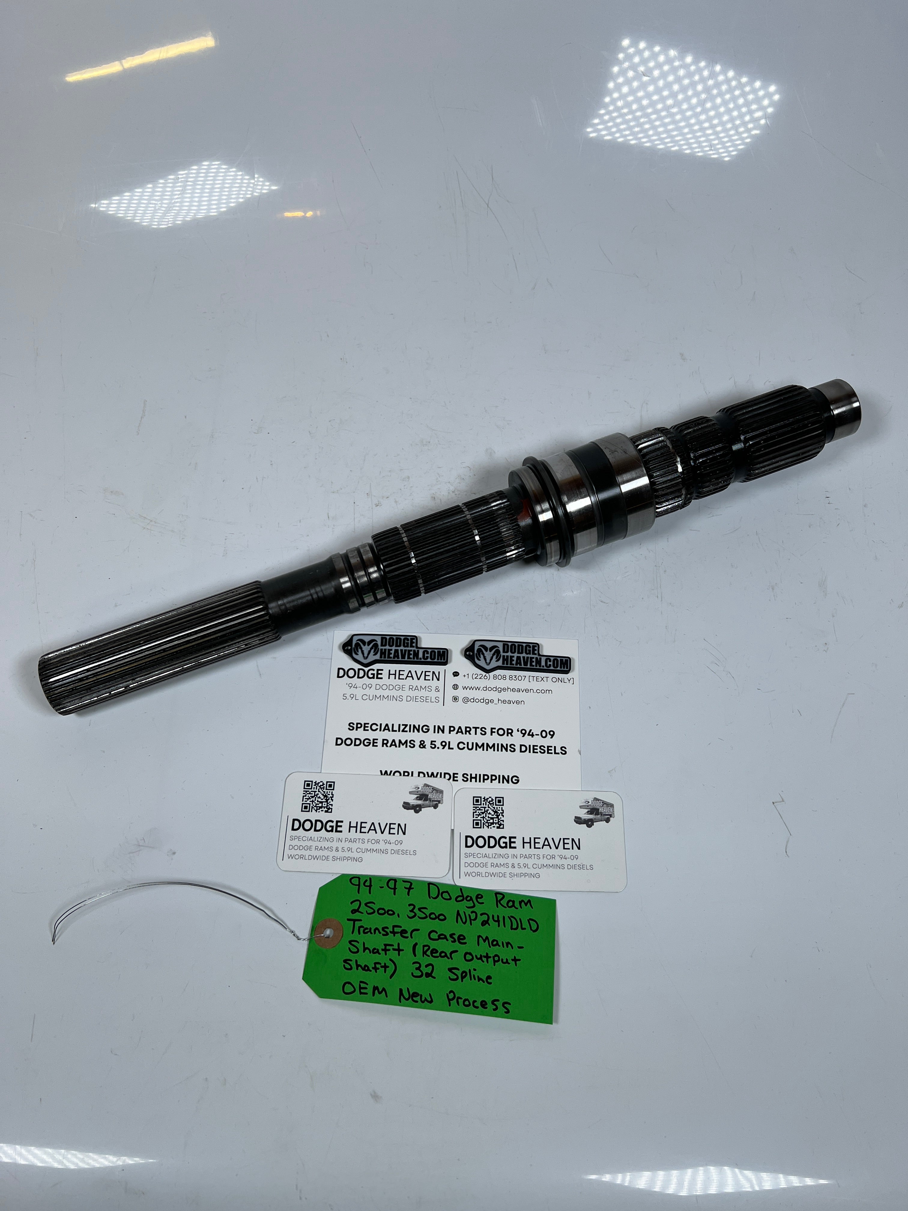 1994-1997 Dodge Ram 241DLD Transfer Case Main Shaft 32 Spline Rear Output