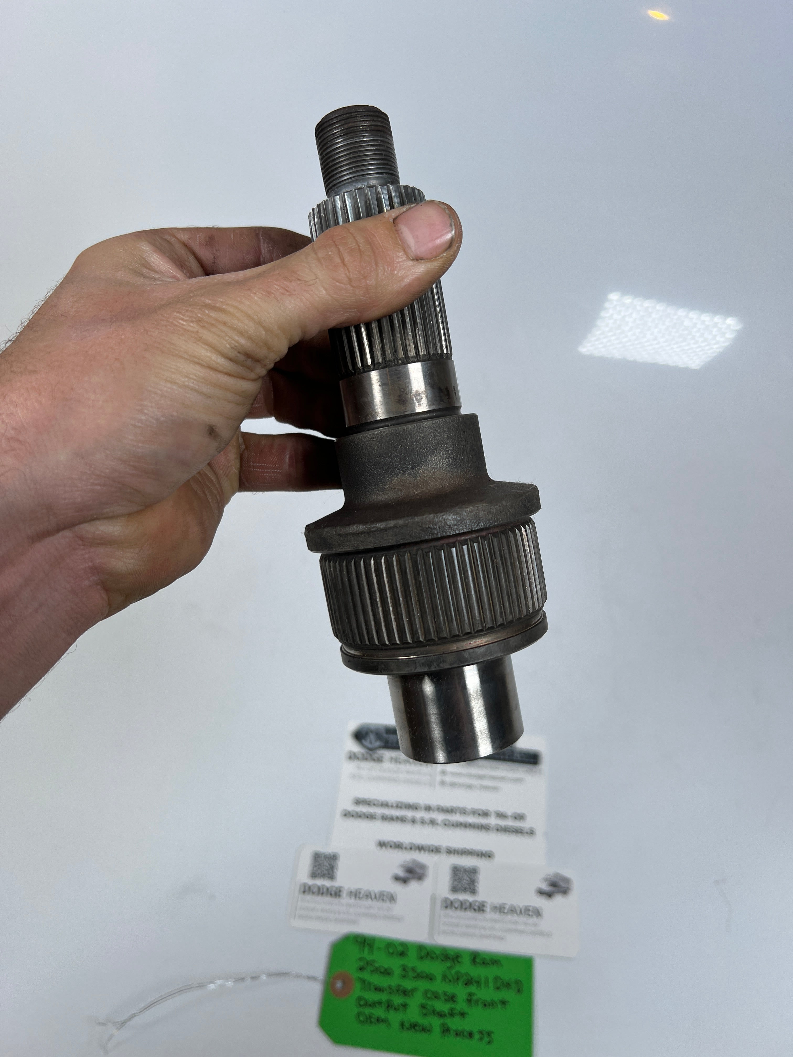 1994-2002 Dodge Ram 241DHD Transfer Case Front Output Shaft OEM New Process