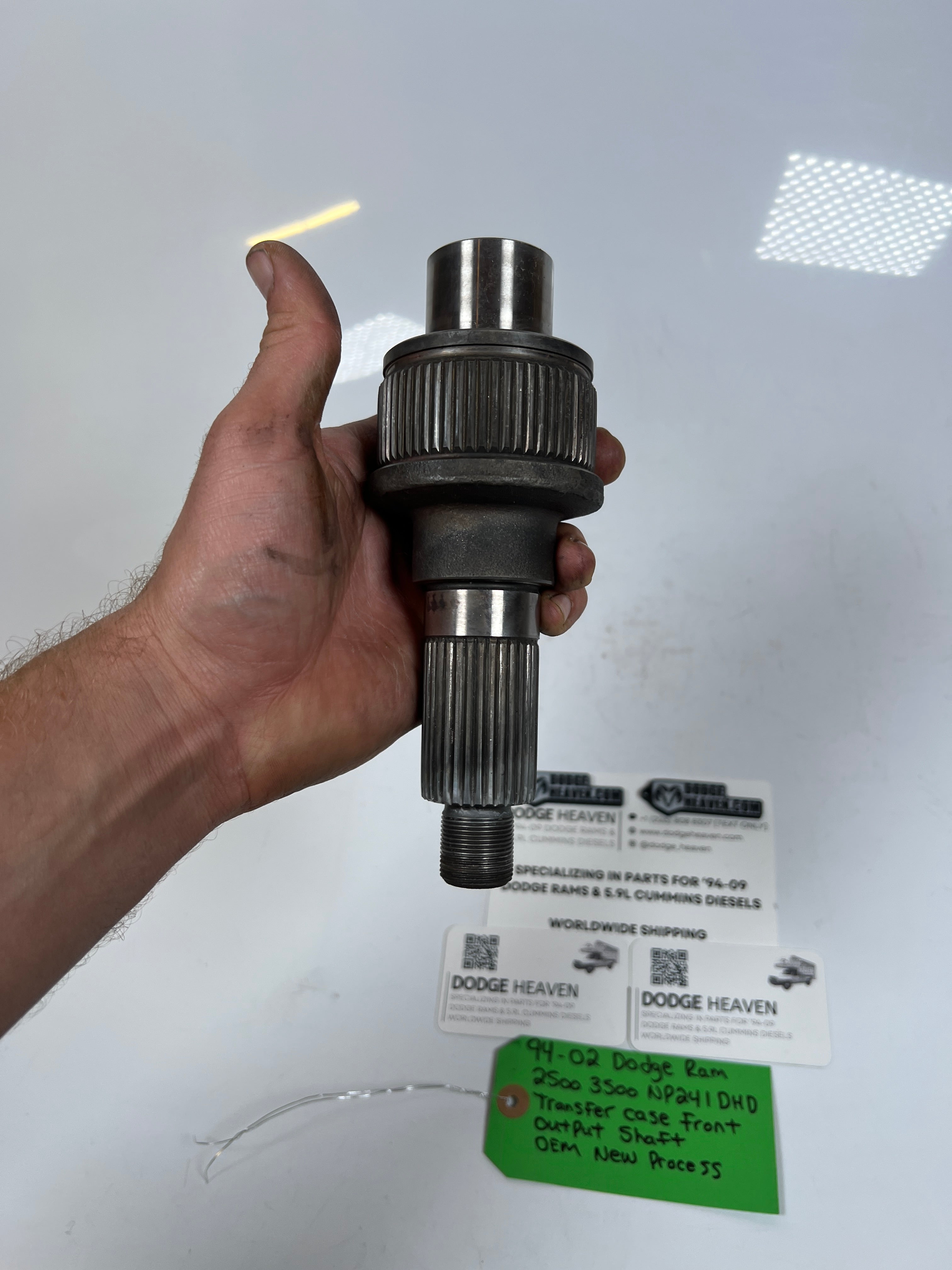 1994-2002 Dodge Ram 241DHD Transfer Case Front Output Shaft OEM New Process
