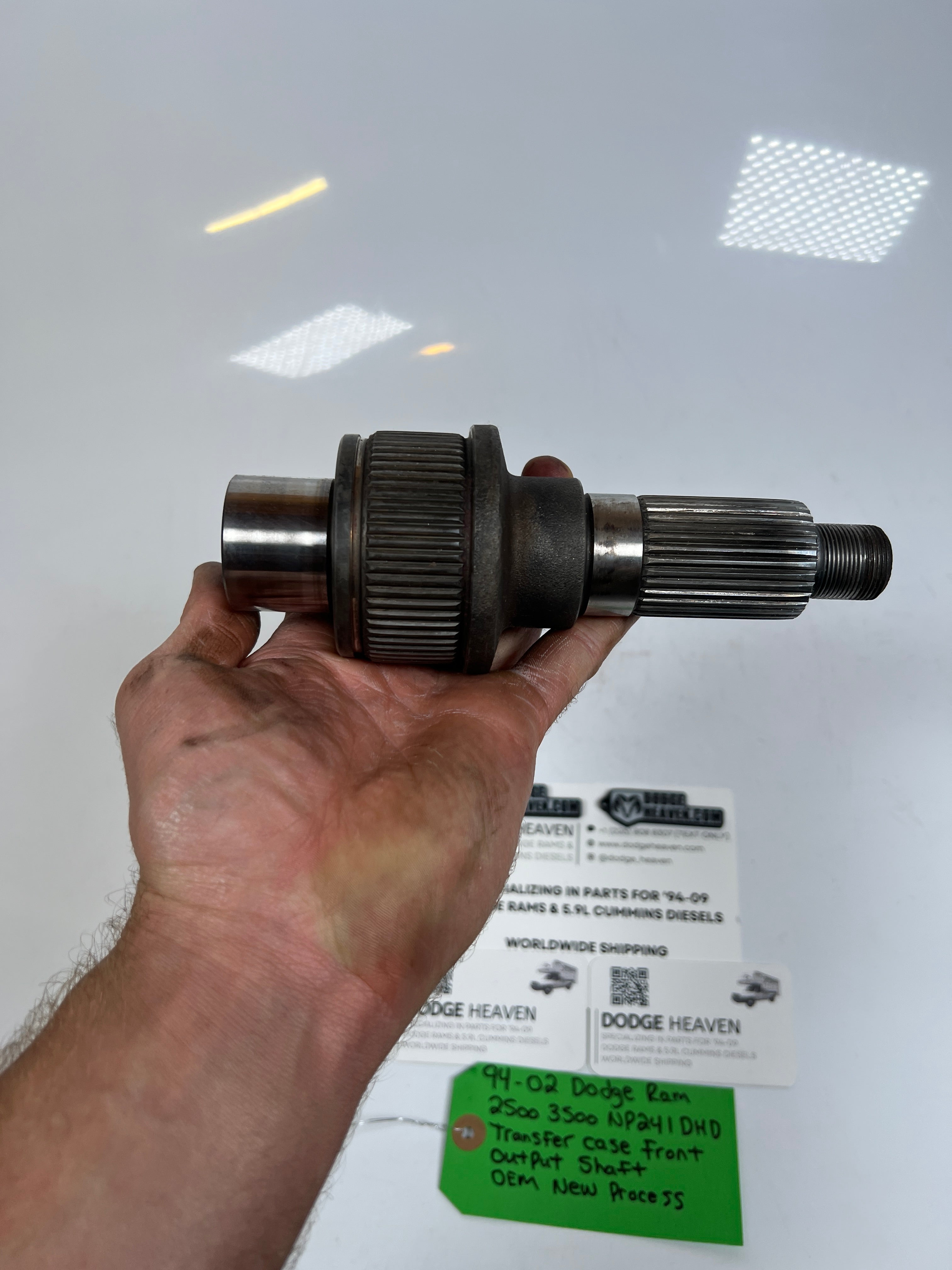 1994-2002 Dodge Ram 241DHD Transfer Case Front Output Shaft OEM New Process