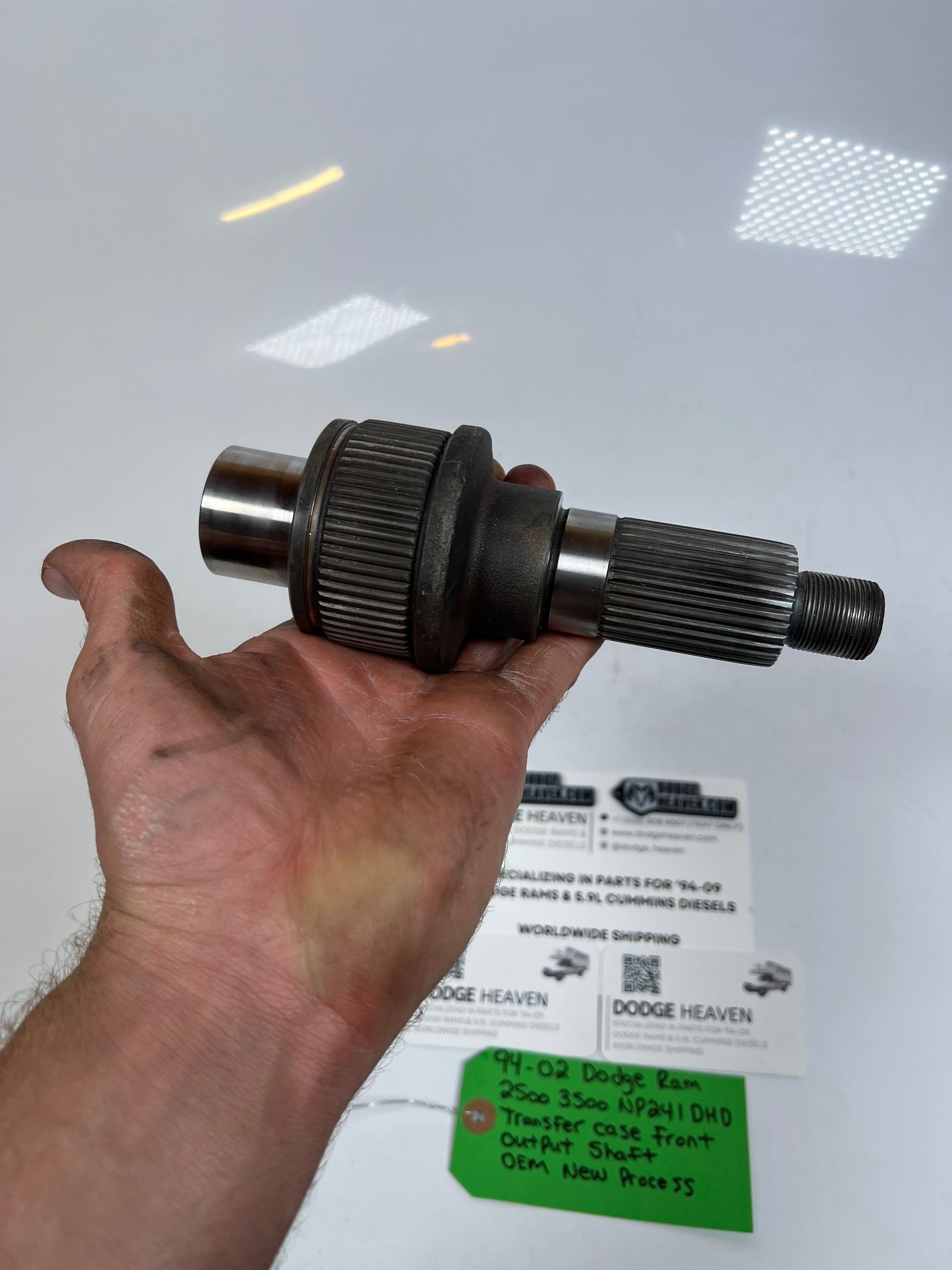 1994-2002 Dodge Ram 241DHD Transfer Case Front Output Shaft OEM New Process