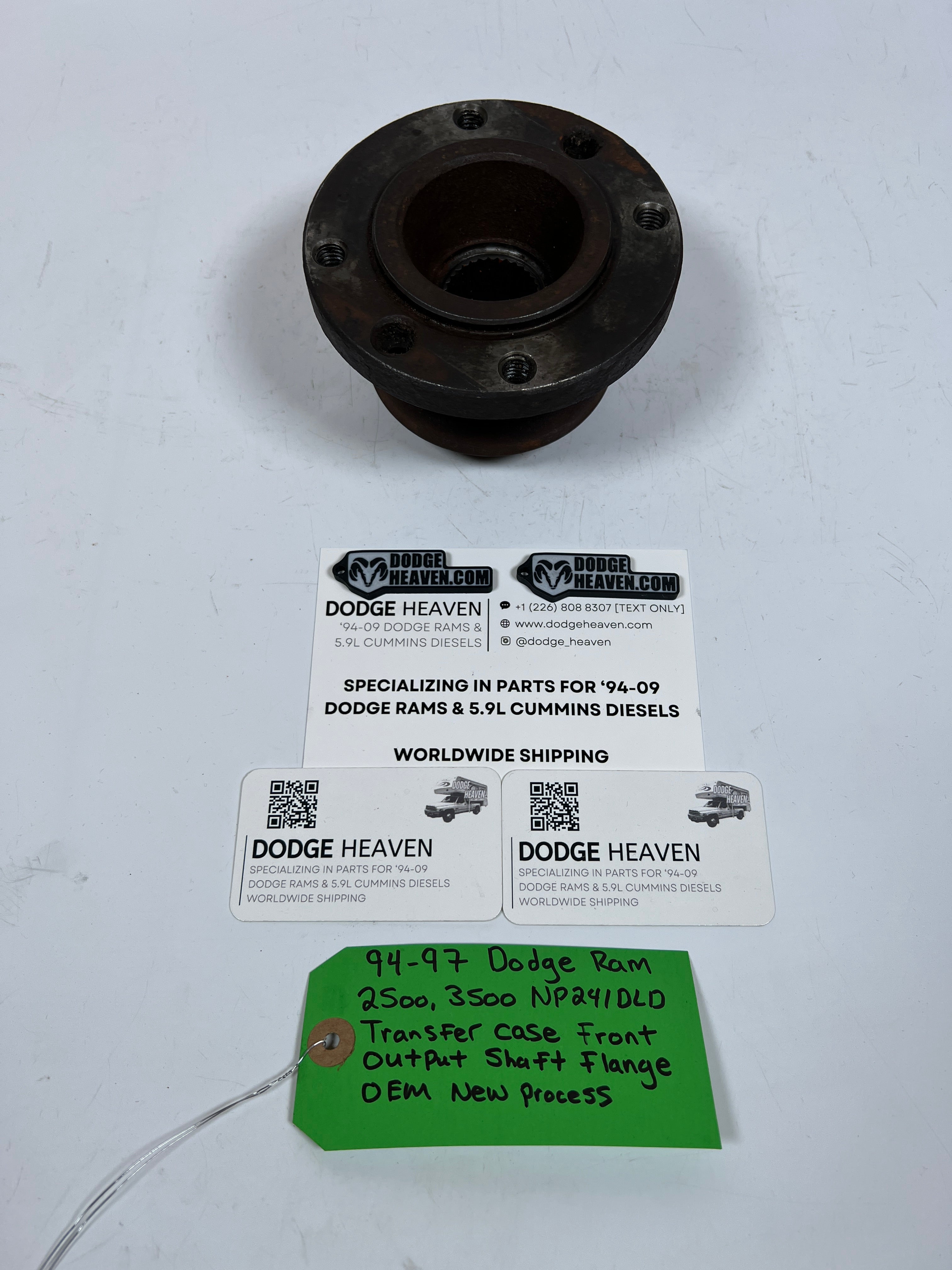 1994-1997 Dodge Ram 2500 3500 241DLD Transfer Case Front Output Shaft Flange