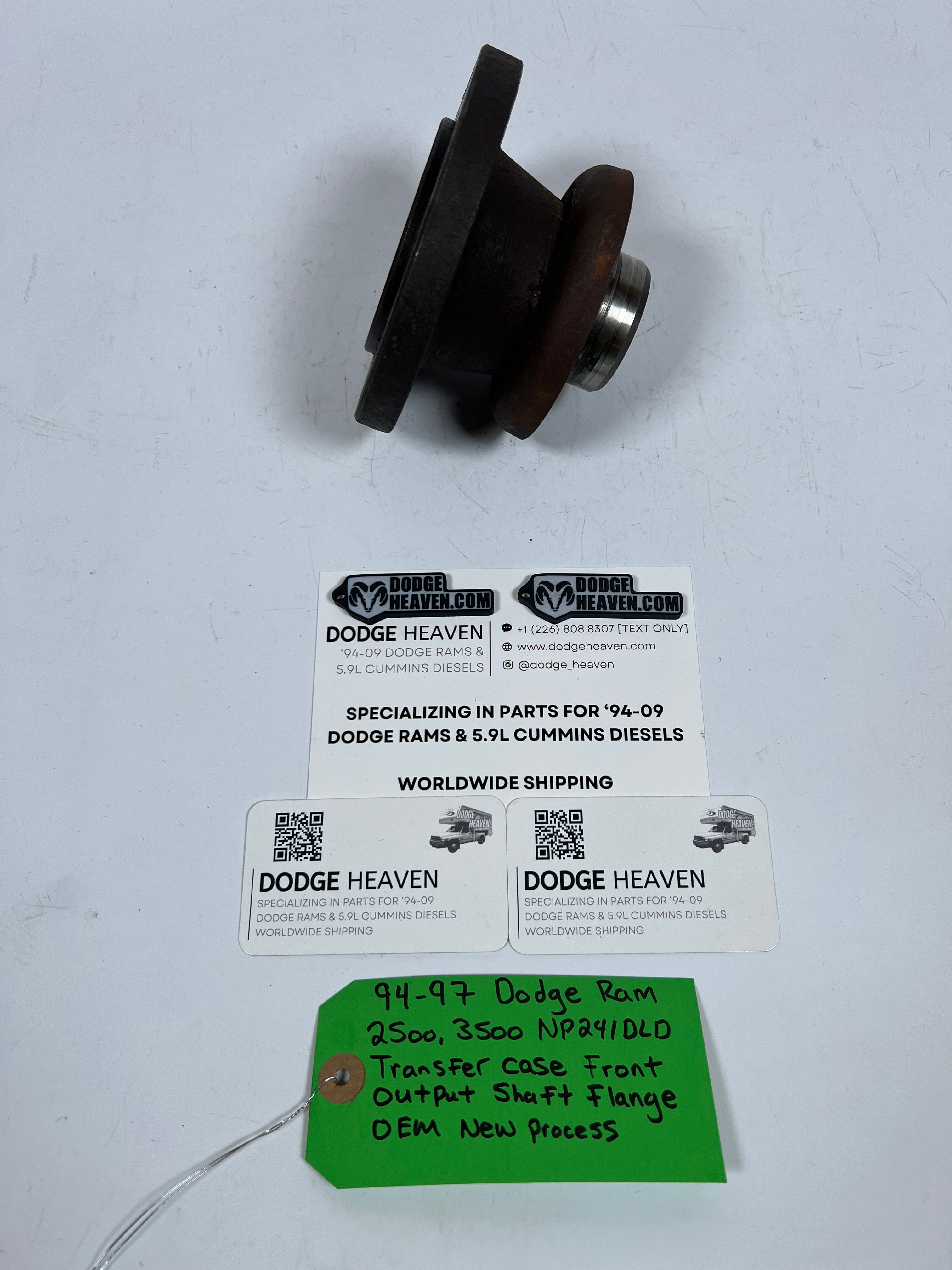 1994-1997 Dodge Ram 2500 3500 241DLD Transfer Case Front Output Shaft Flange
