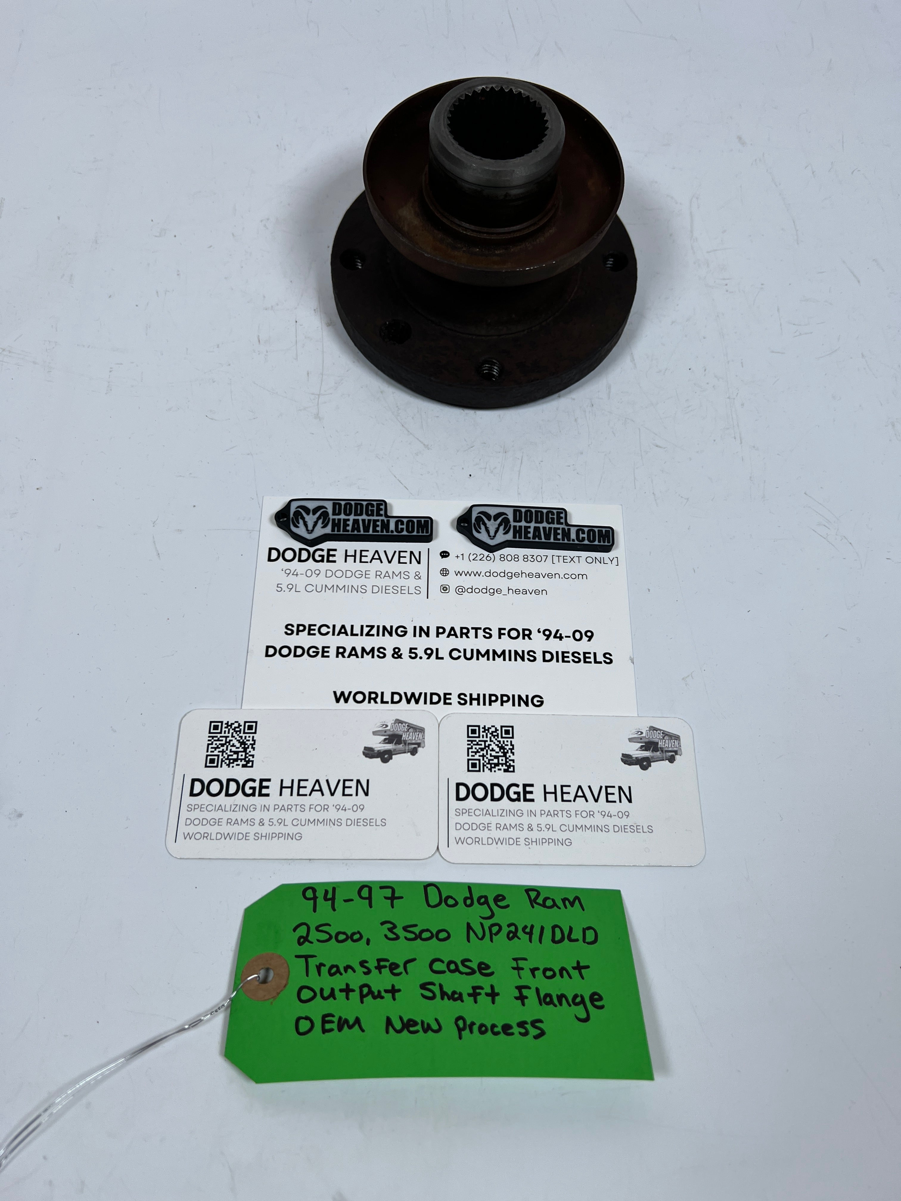 1994-1997 Dodge Ram 2500 3500 241DLD Transfer Case Front Output Shaft Flange