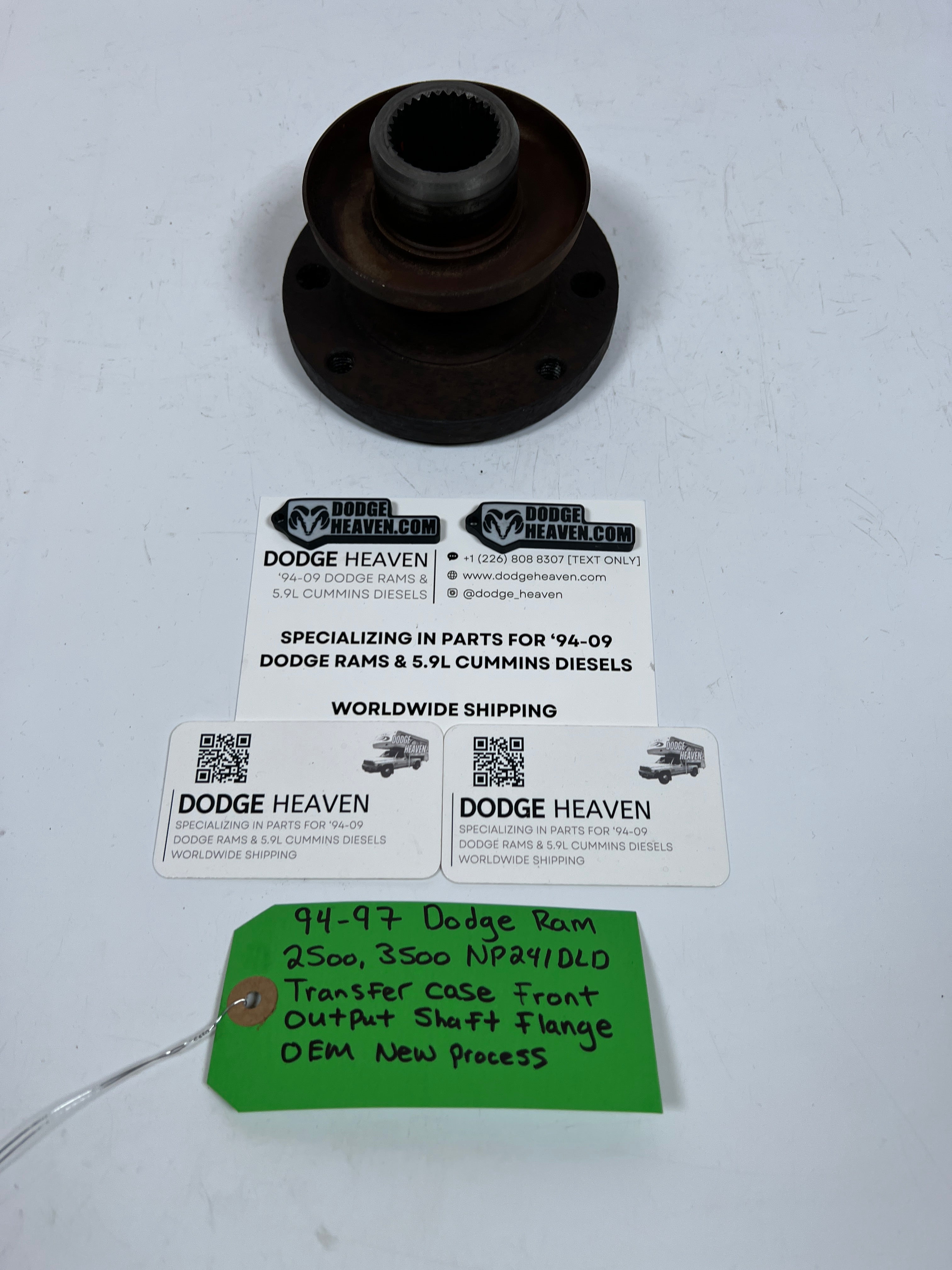 1994-1997 Dodge Ram 2500 3500 241DLD Transfer Case Front Output Shaft Flange