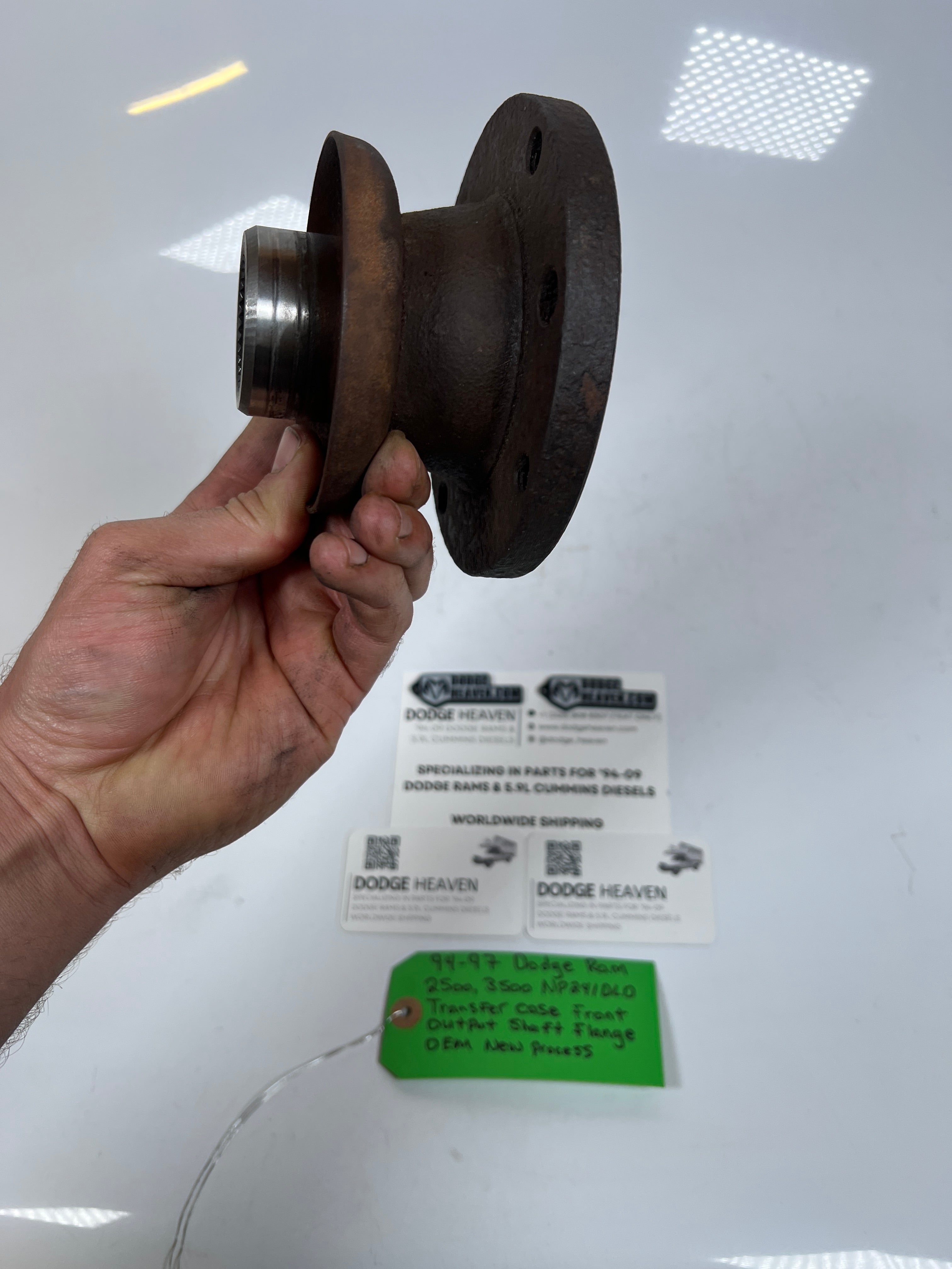 1994-1997 Dodge Ram 2500 3500 241DLD Transfer Case Front Output Shaft Flange