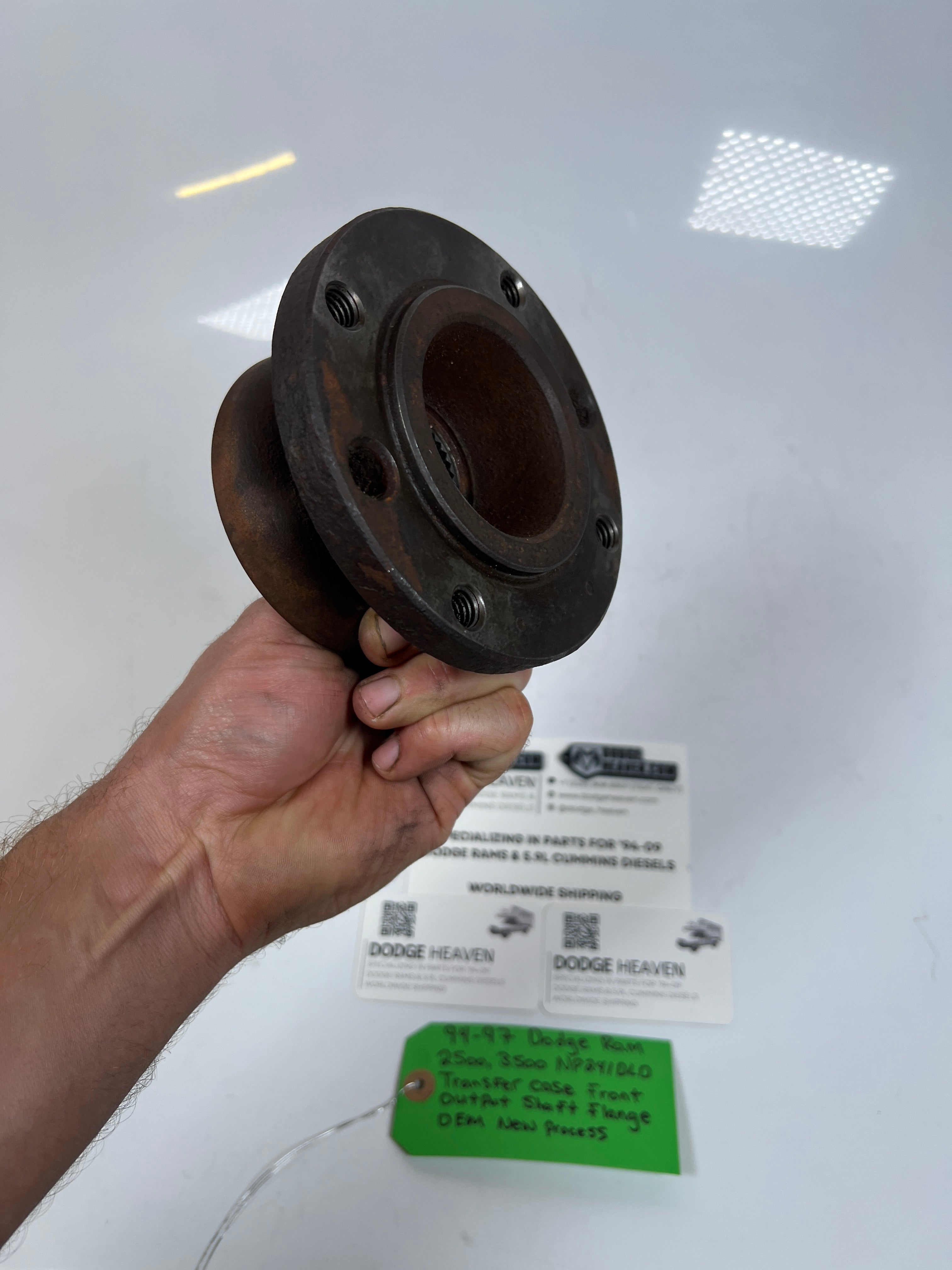 1994-1997 Dodge Ram 2500 3500 241DLD Transfer Case Front Output Shaft Flange