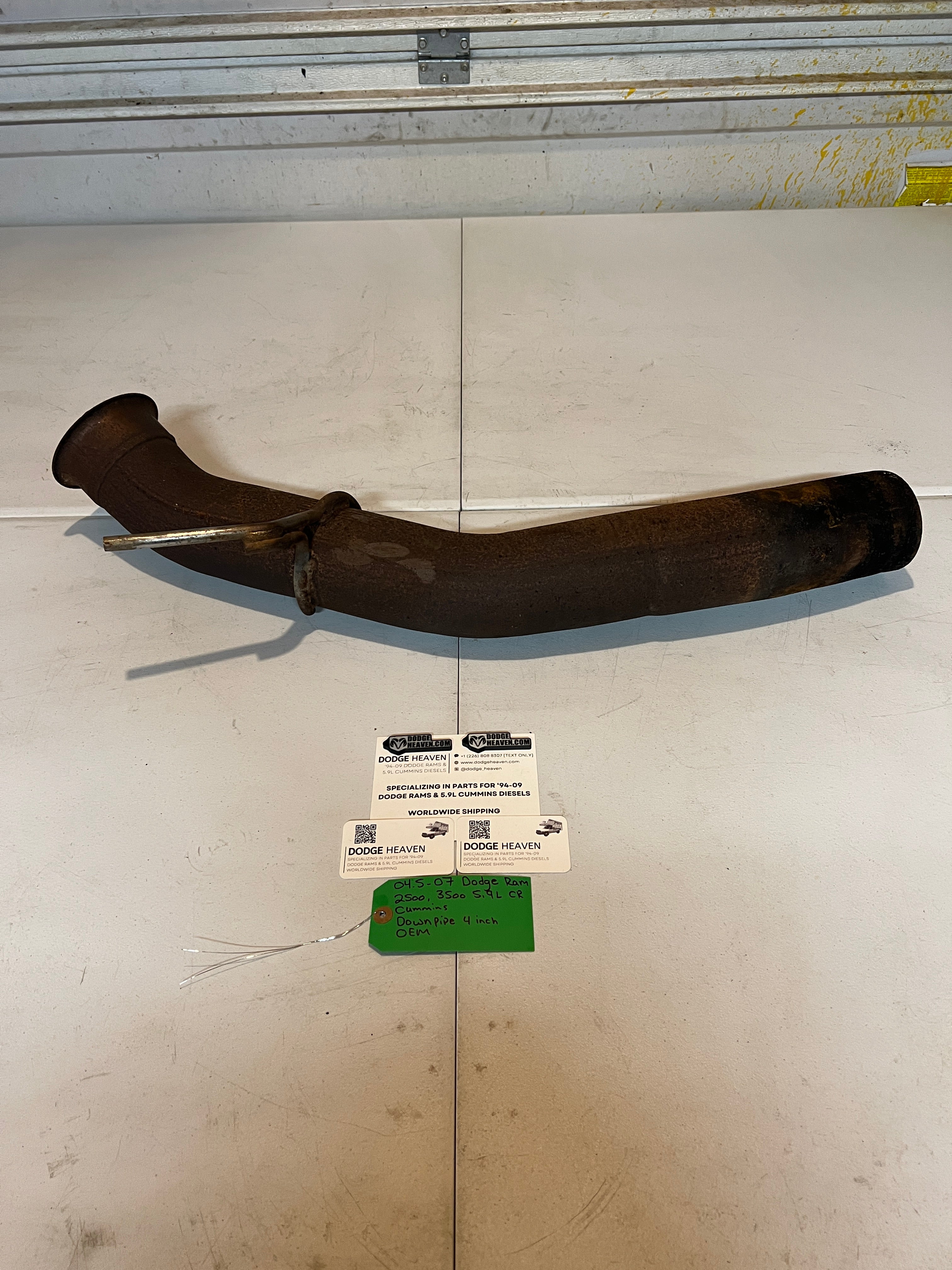 2004.5-2007 Dodge Ram 5.9L Cummins Downpipe Exhaust Pipe 4 Inch