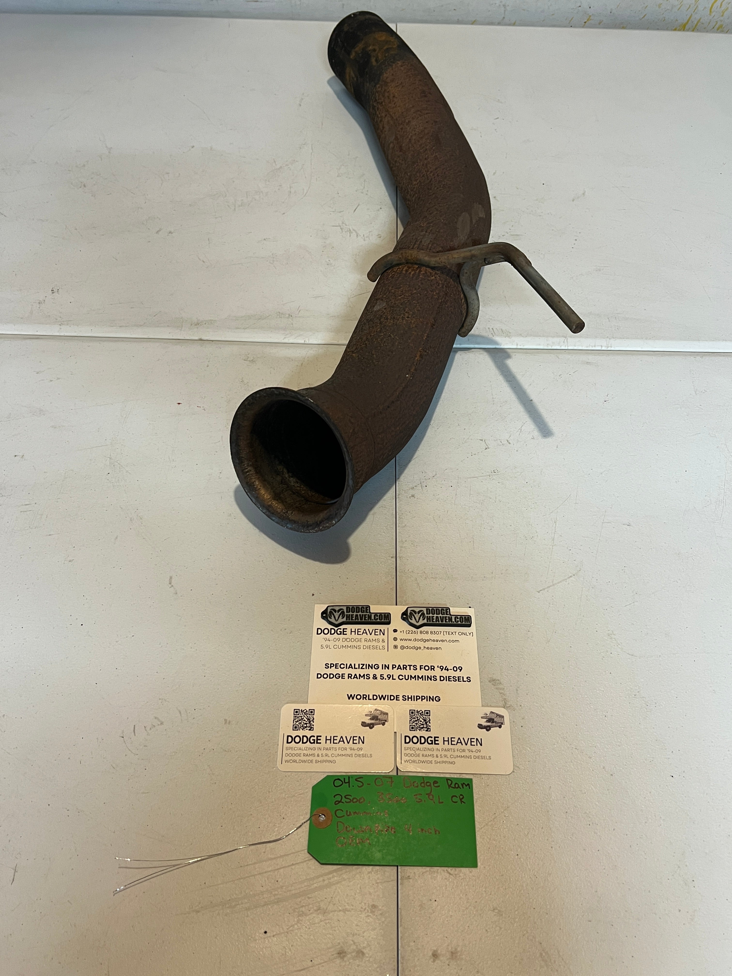 2004.5-2007 Dodge Ram 5.9L Cummins Downpipe Exhaust Pipe 4 Inch