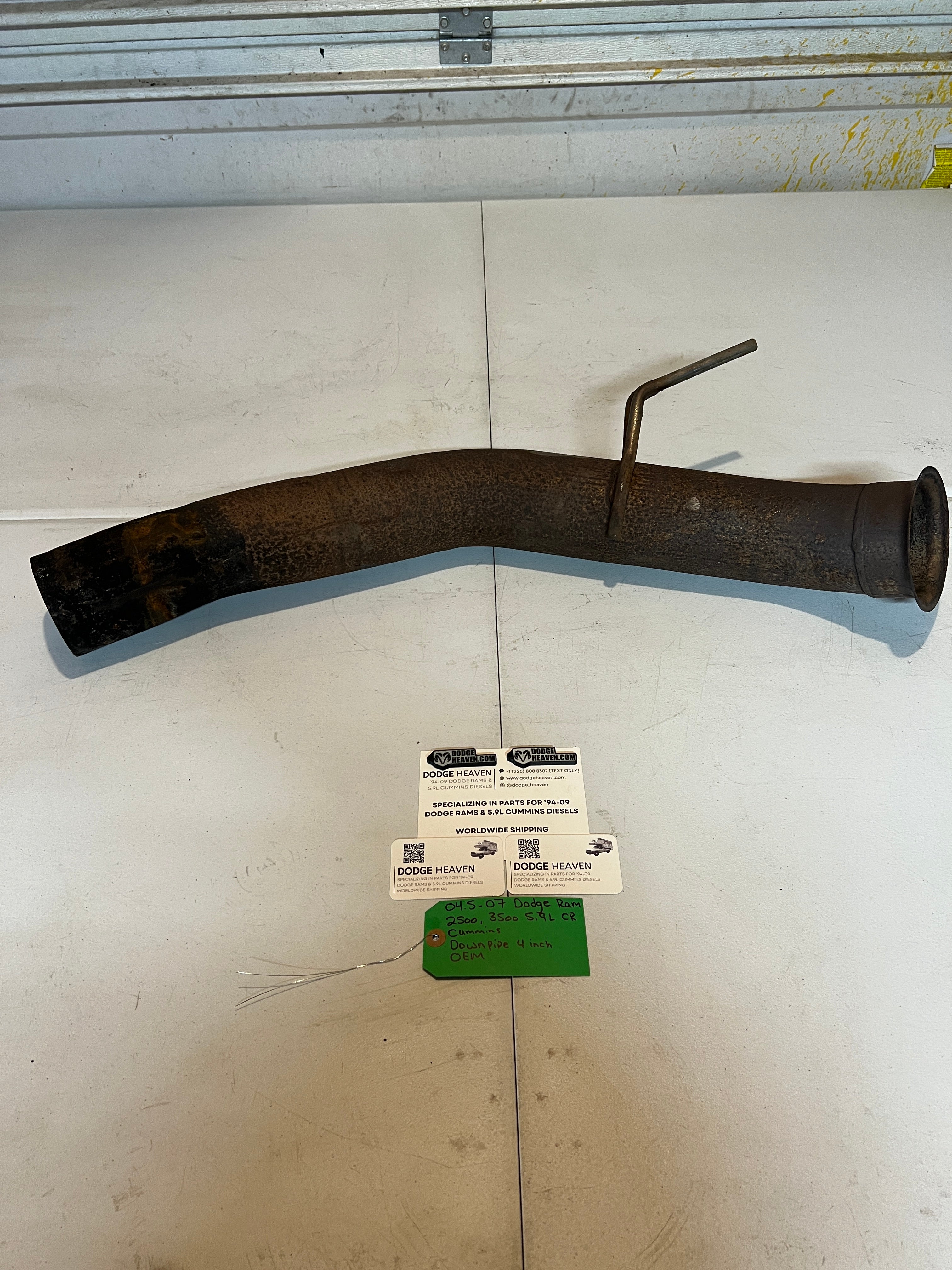 2004.5-2007 Dodge Ram 5.9L Cummins Downpipe Exhaust Pipe 4 Inch
