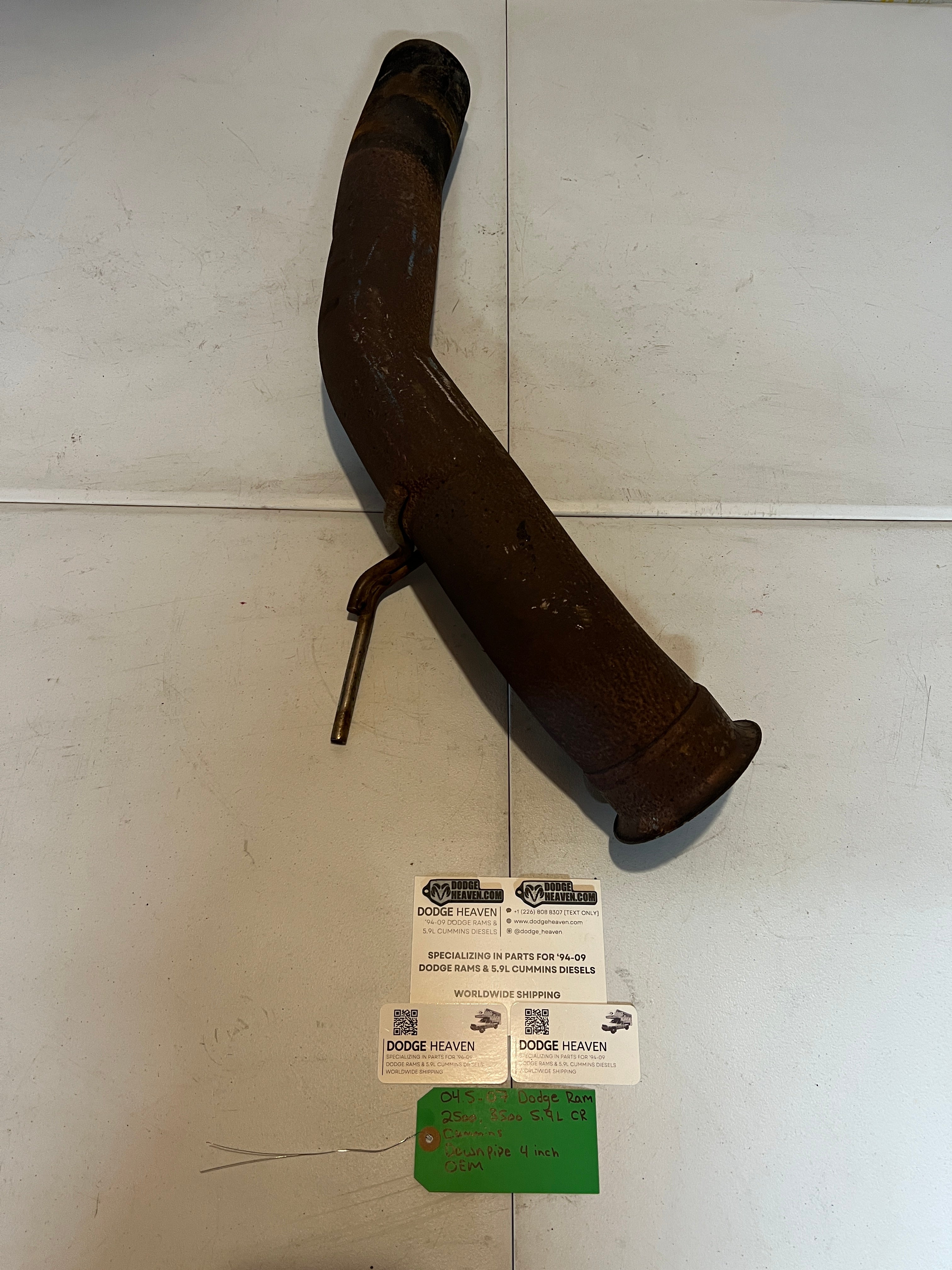 2004.5-2007 Dodge Ram 5.9L Cummins Downpipe Exhaust Pipe 4 Inch
