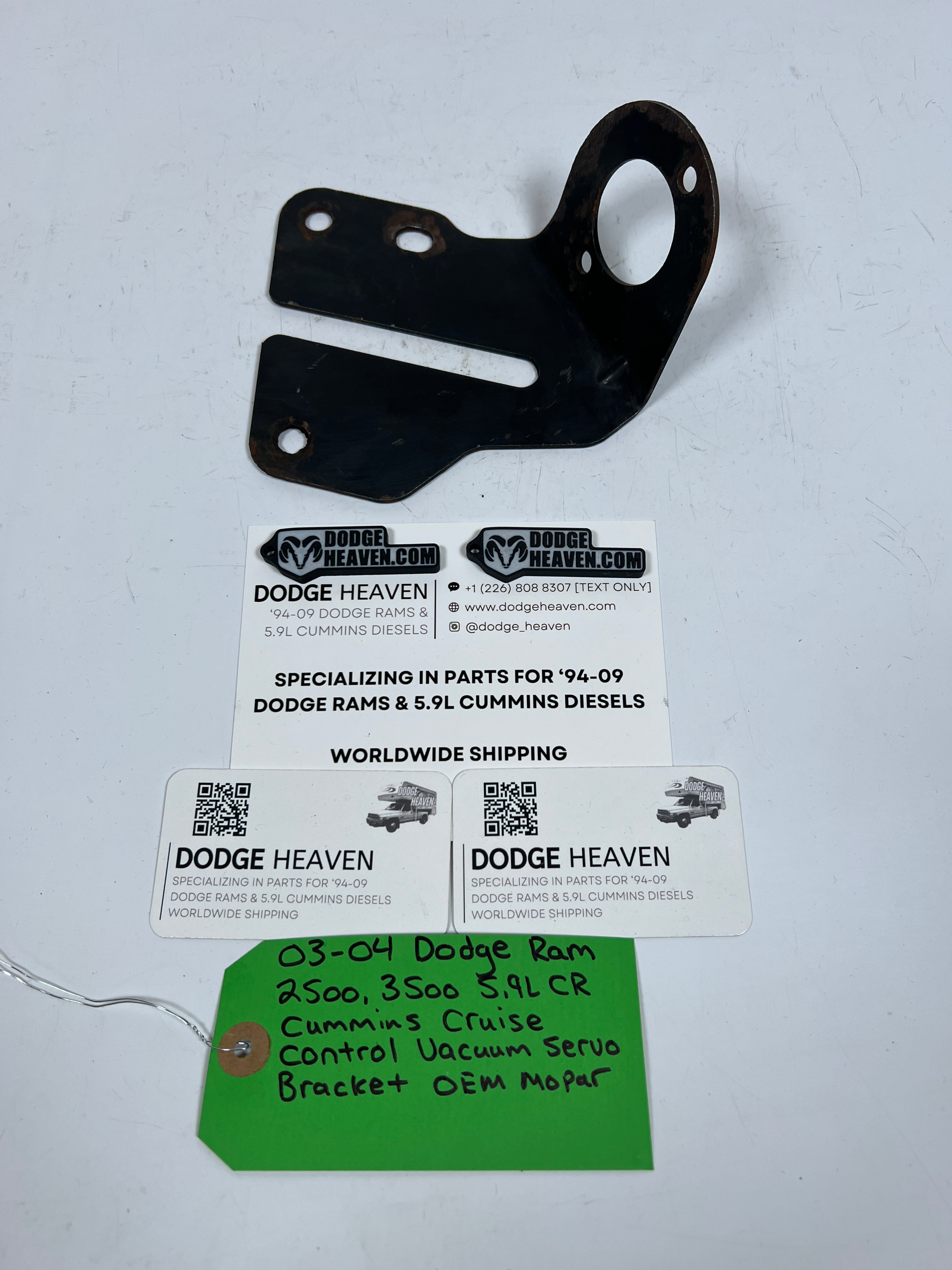 2003-2004 Dodge Ram 2500 3500 5.9L Cummins Cruise Control Vacuum Servo Bracket