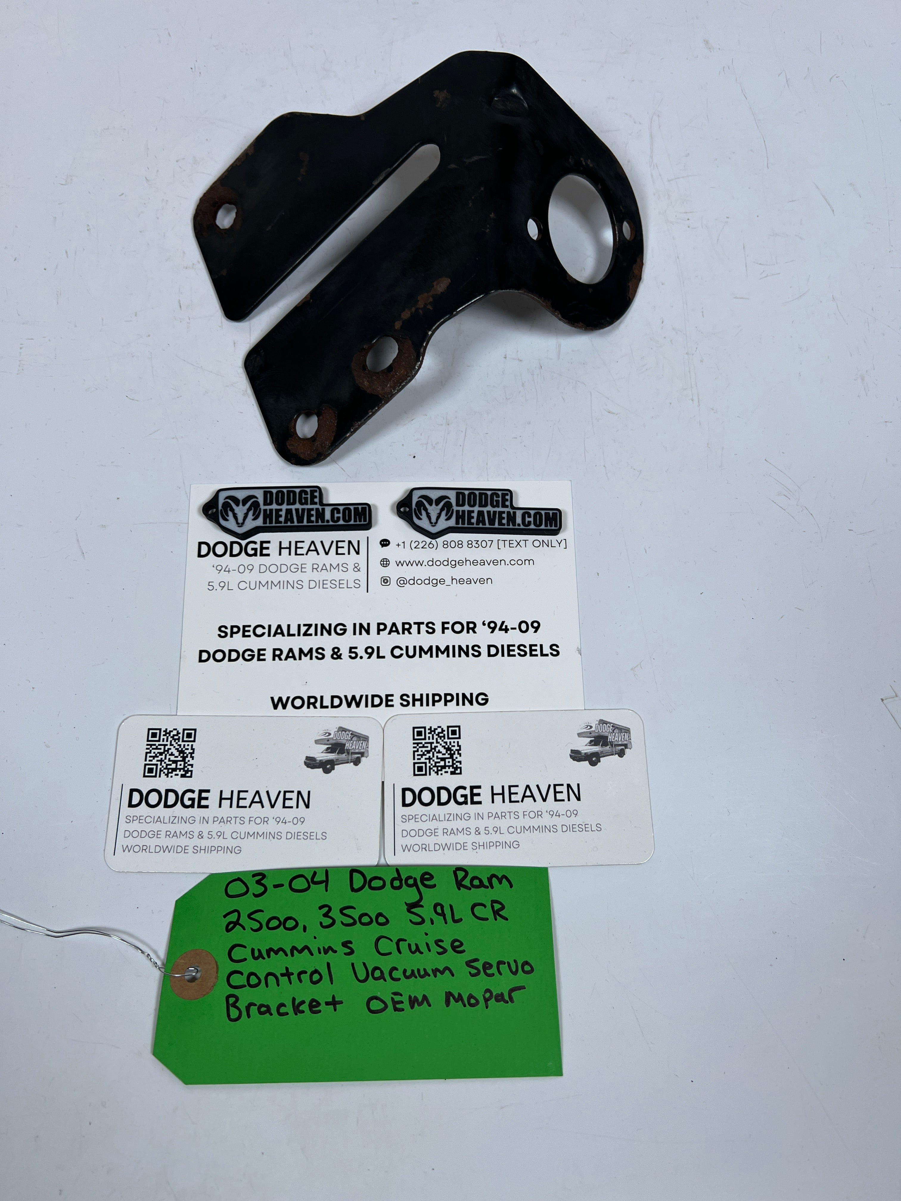 2003-2004 Dodge Ram 2500 3500 5.9L Cummins Cruise Control Vacuum Servo Bracket