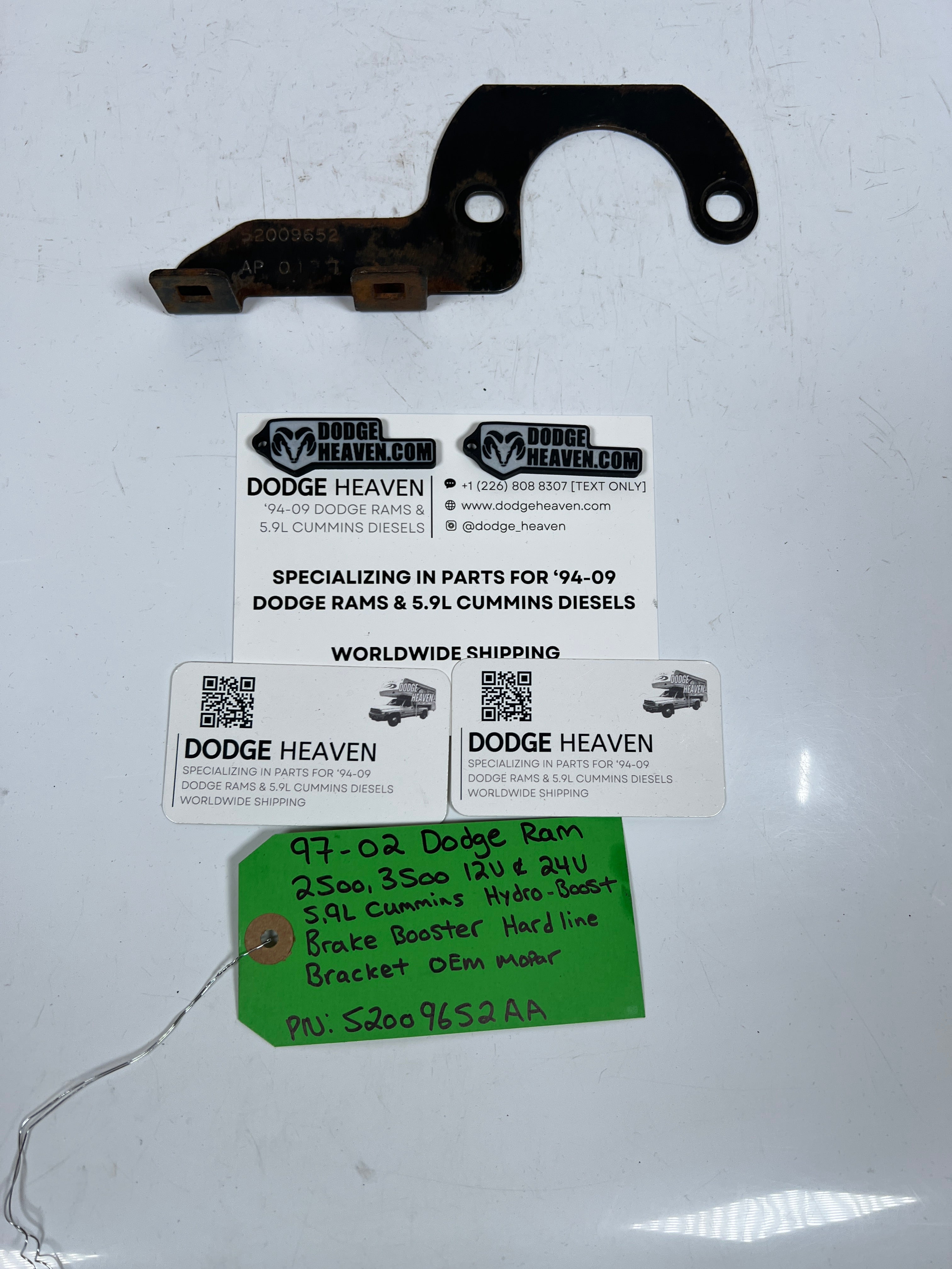 1997-2002 Dodge Ram 12V & 24V Hydro Boost Hard Line Bracket