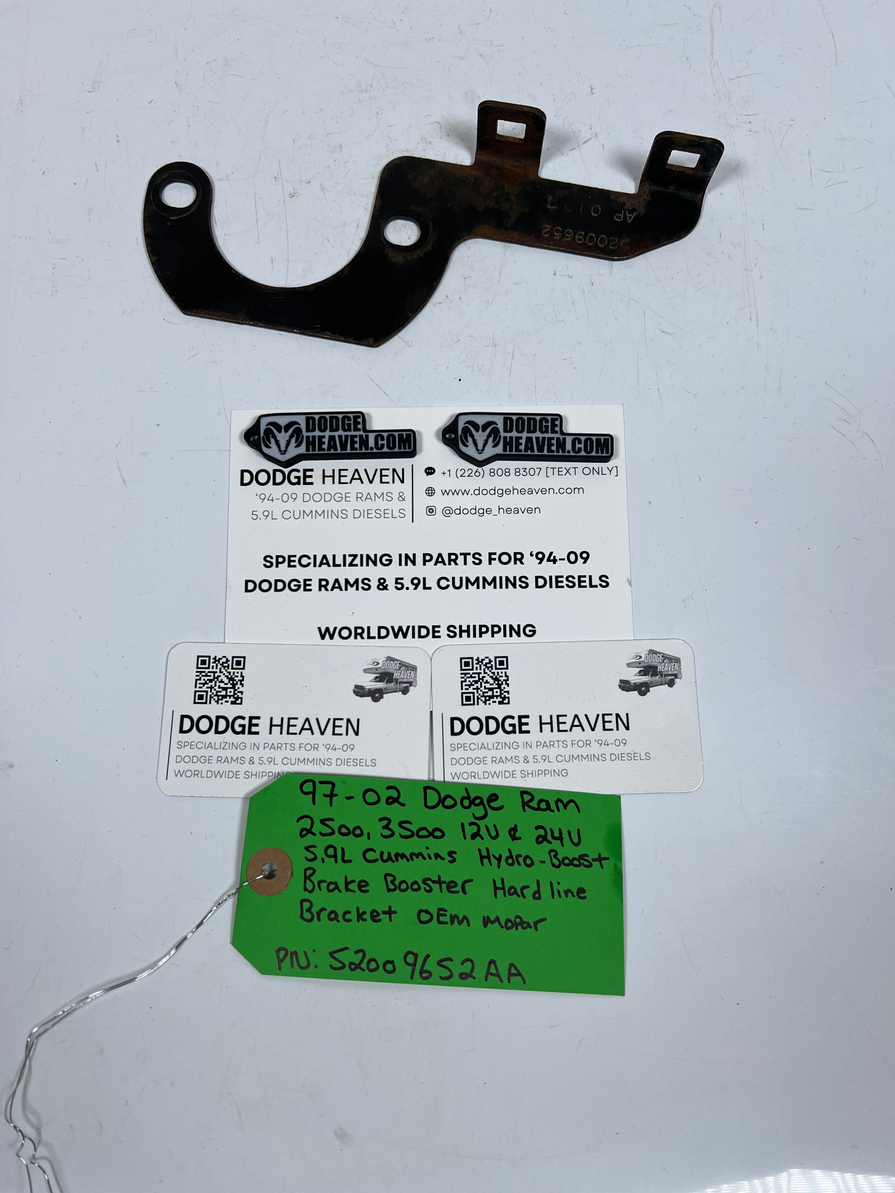 1997-2002 Dodge Ram 12V & 24V Hydro Boost Hard Line Bracket