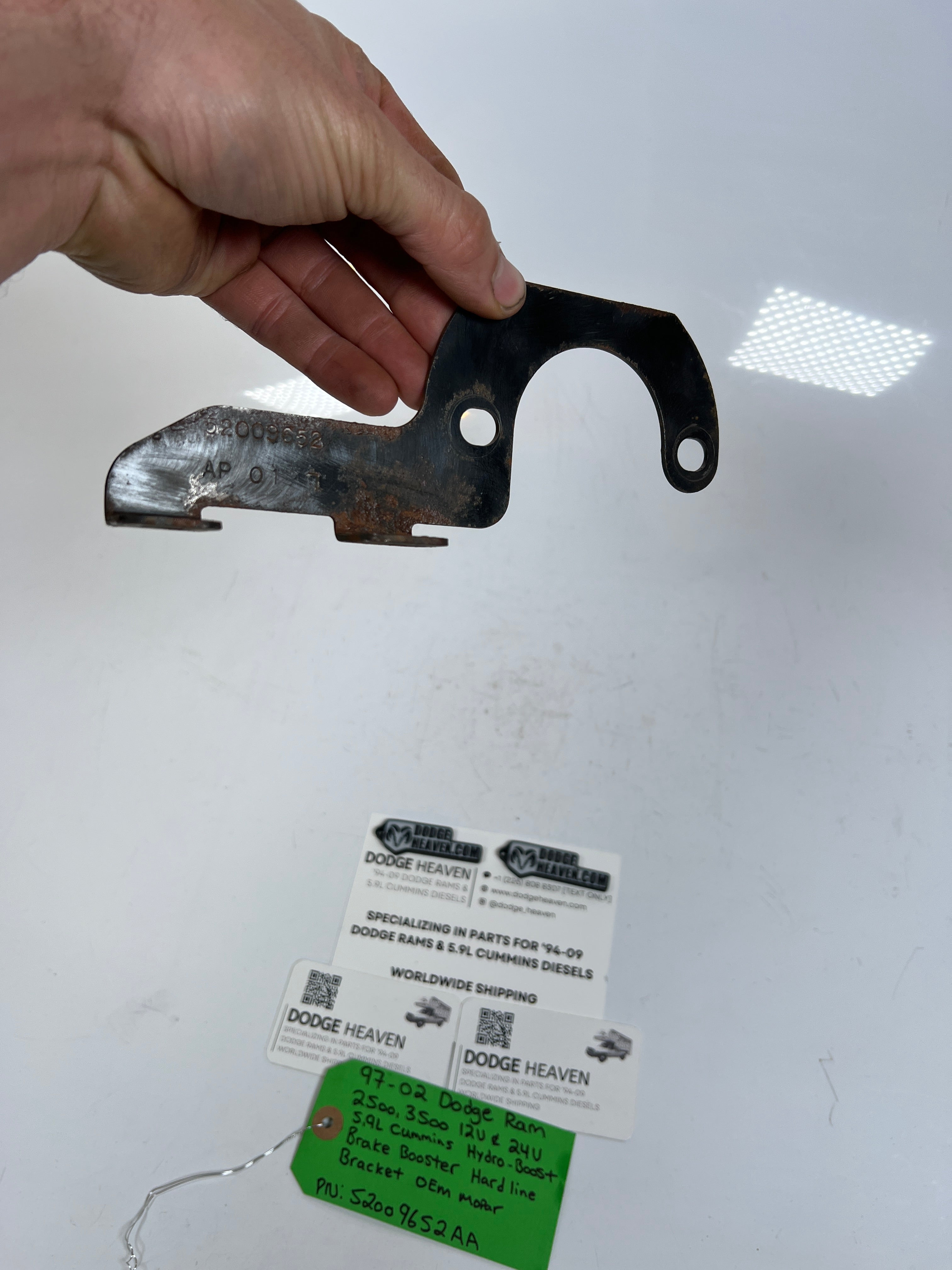 1997-2002 Dodge Ram 12V & 24V Hydro Boost Hard Line Bracket