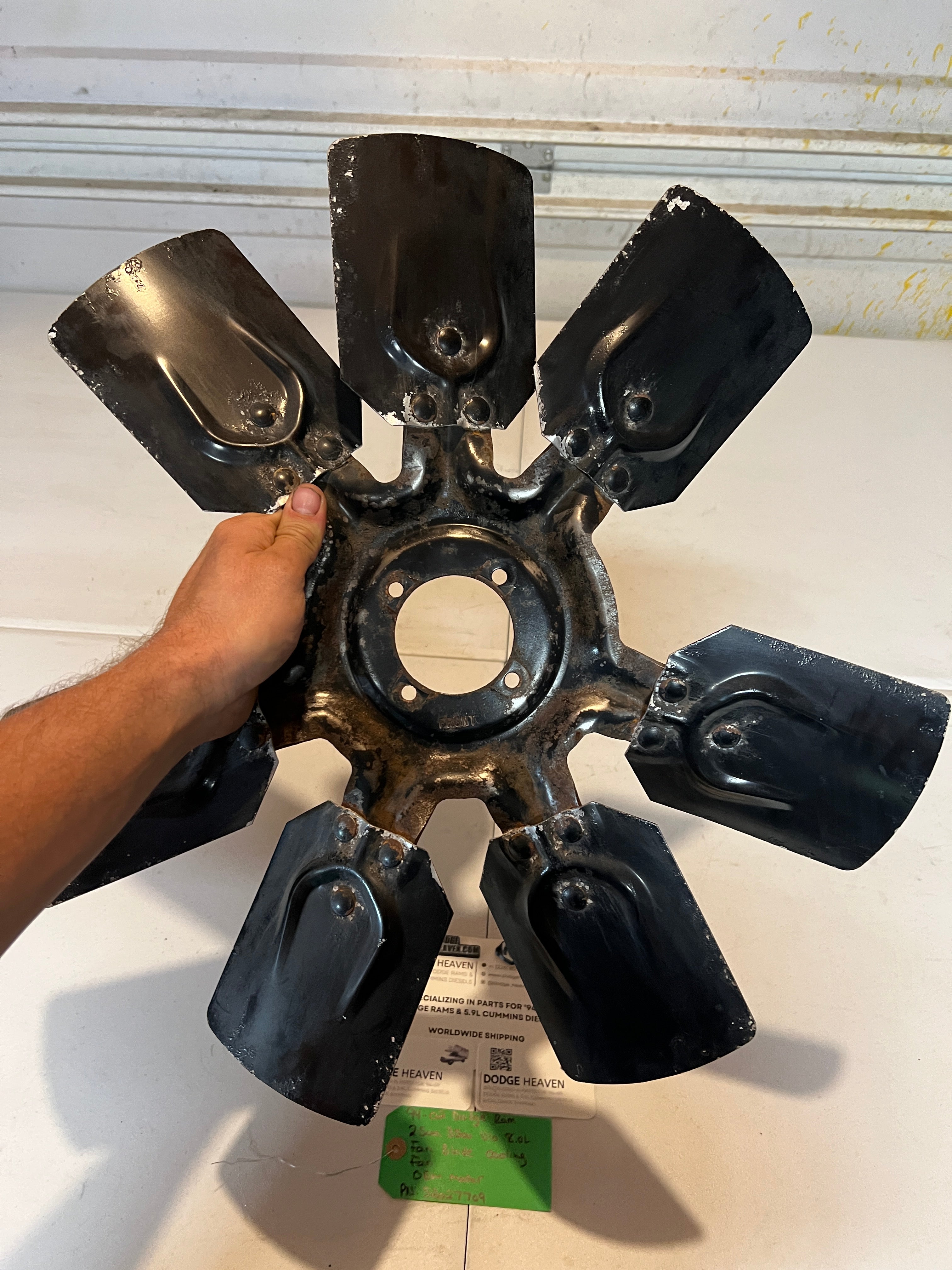 1994-2002 Dodge Ram 2500 3500 V10 8.0L Fan Blade Cooling Fan