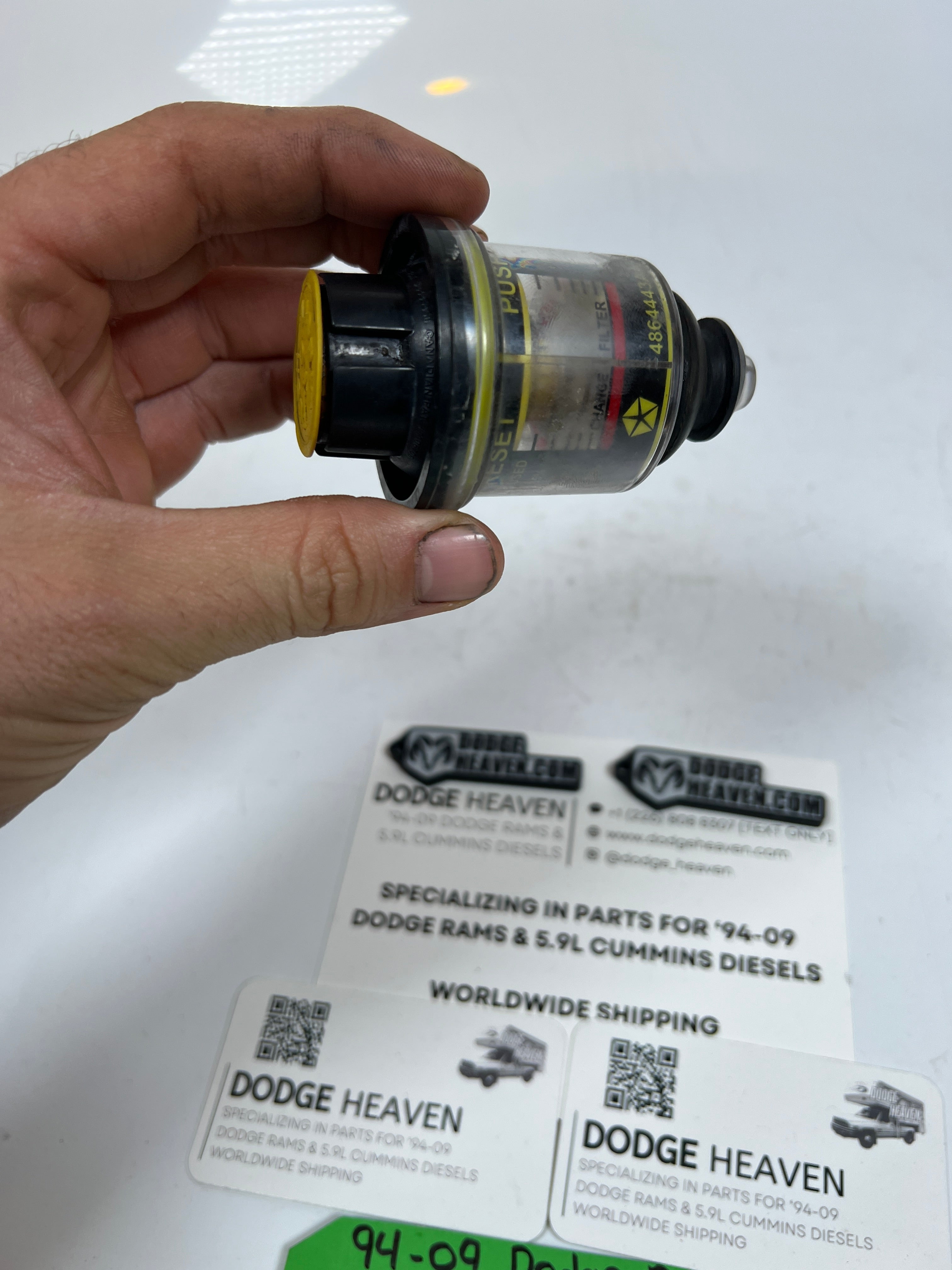 1994-2009 Dodge Ram 5.9L 6.7L Cummins Air box Intake Air Filter Minder
